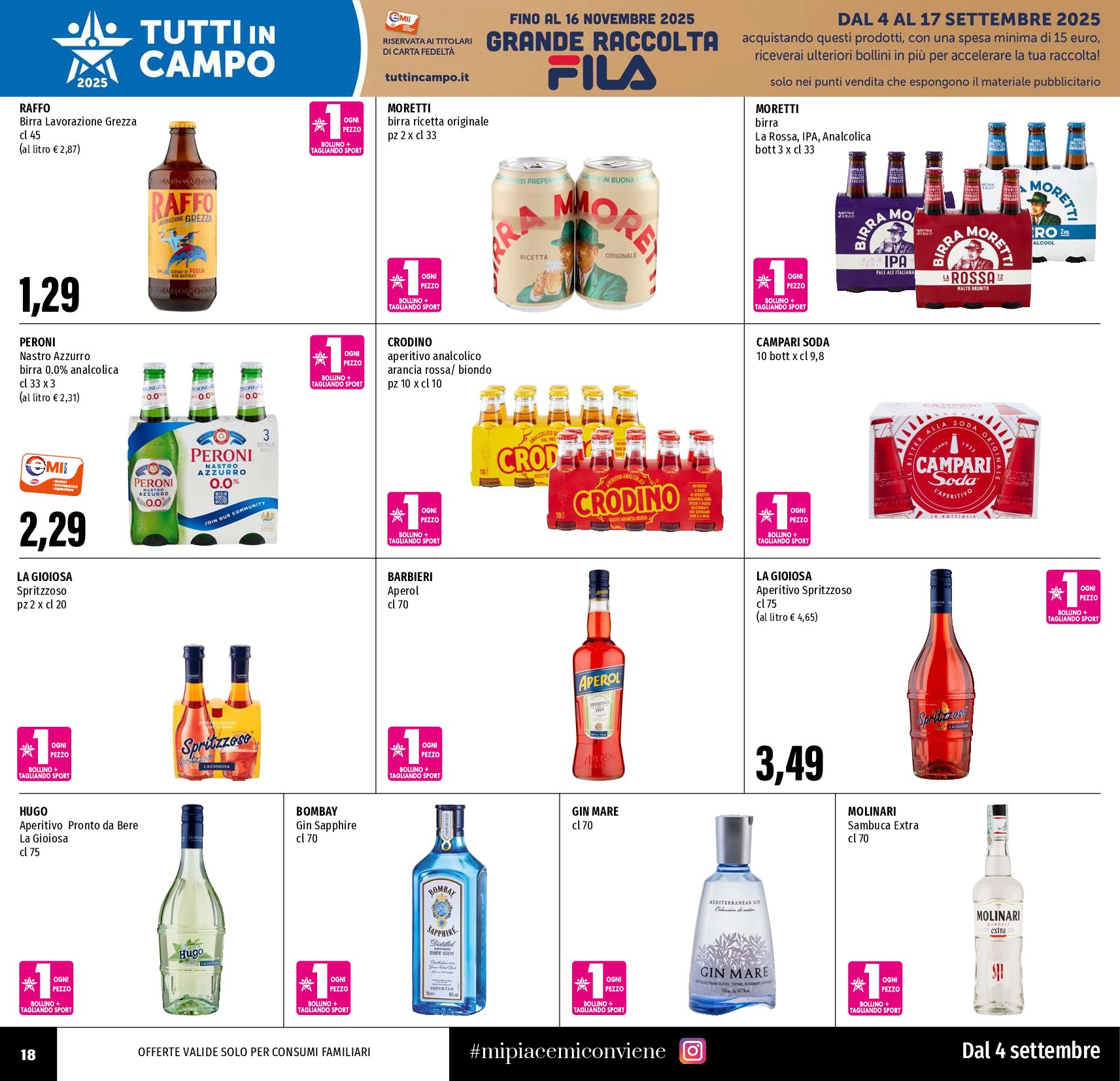 emi - Volantino Emi valido dal 04/09 al 17/09 - page: 18