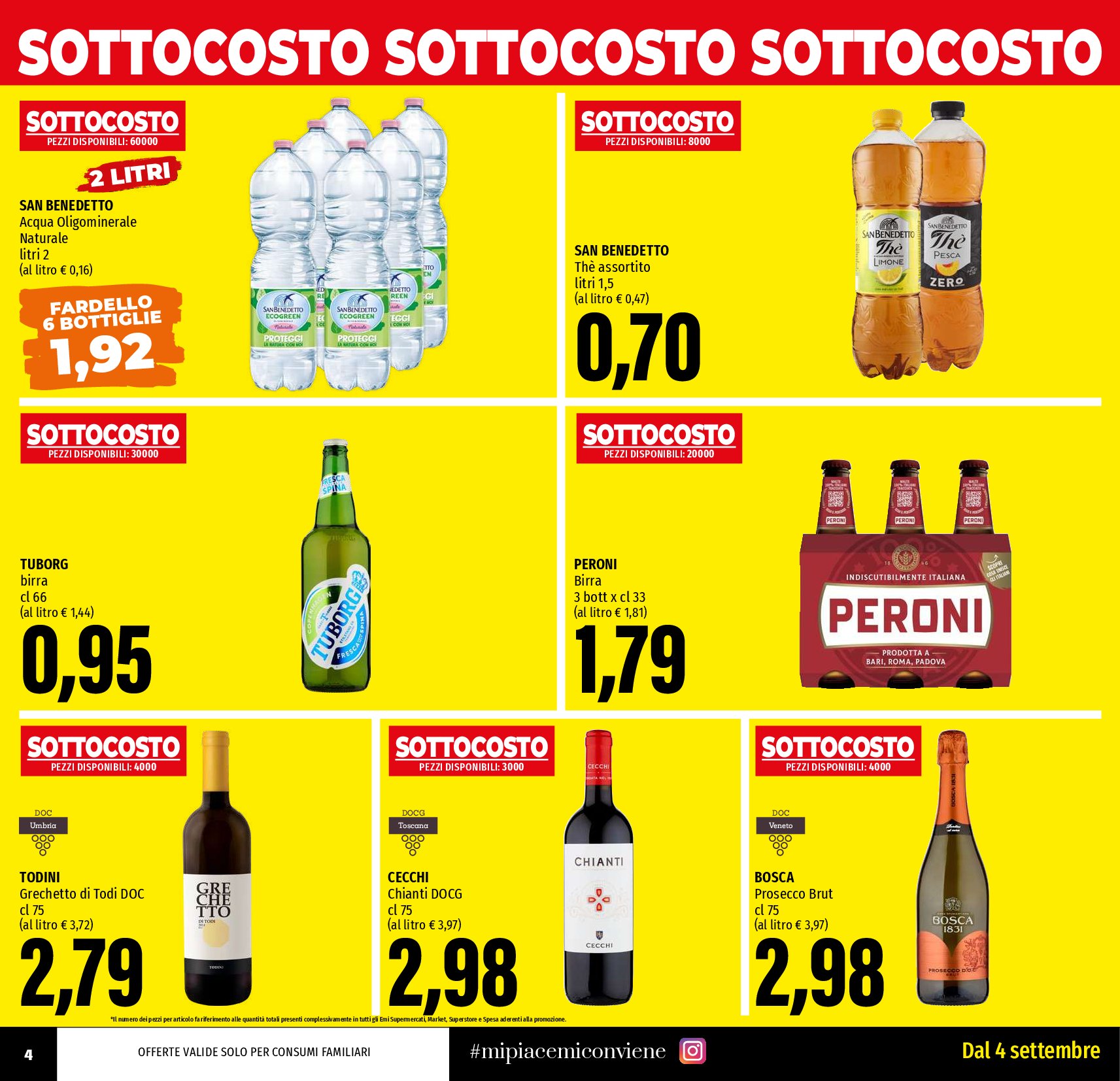 emi - Volantino Emi valido dal 04/09 al 17/09 - page: 4