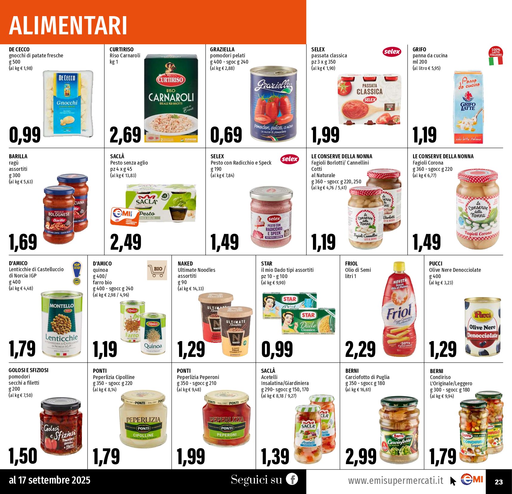 emi - Volantino Emi valido dal 04/09 al 17/09 - page: 23