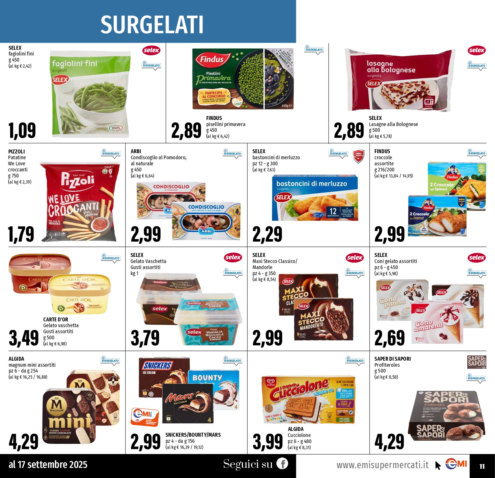 emi - Volantino Emi valido dal 04/09 al 17/09 - page: 11