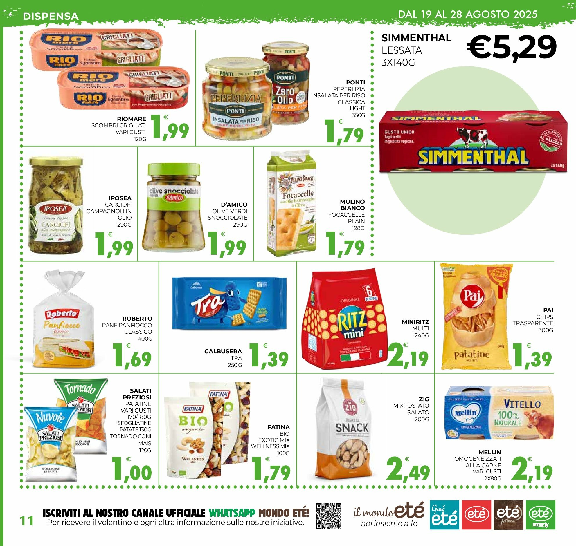 ete - Volantino Eté Smarty valido dal 19/08 al 28/08 - page: 11