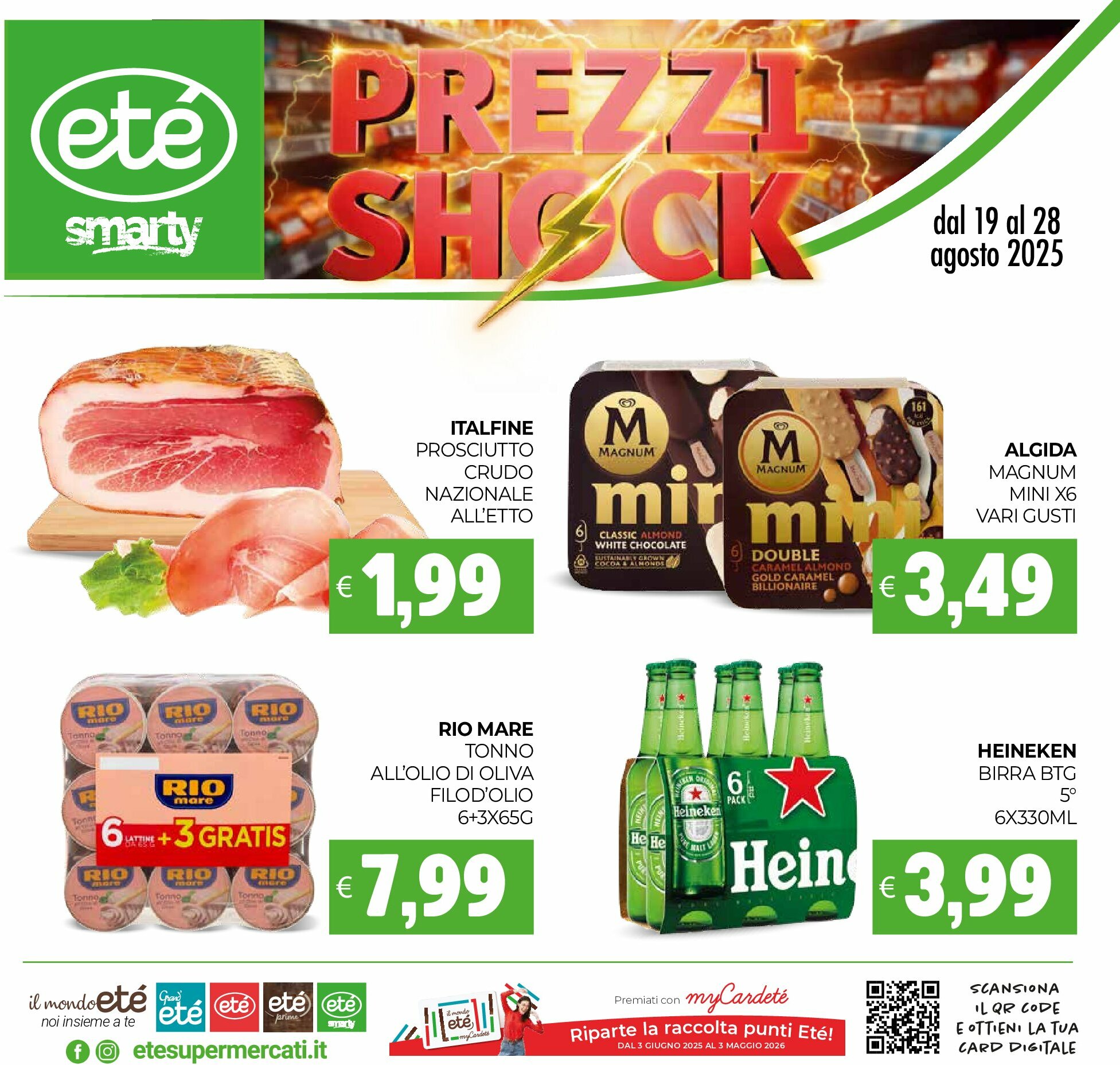 ete - Volantino Eté Smarty valido dal 19/08 al 28/08