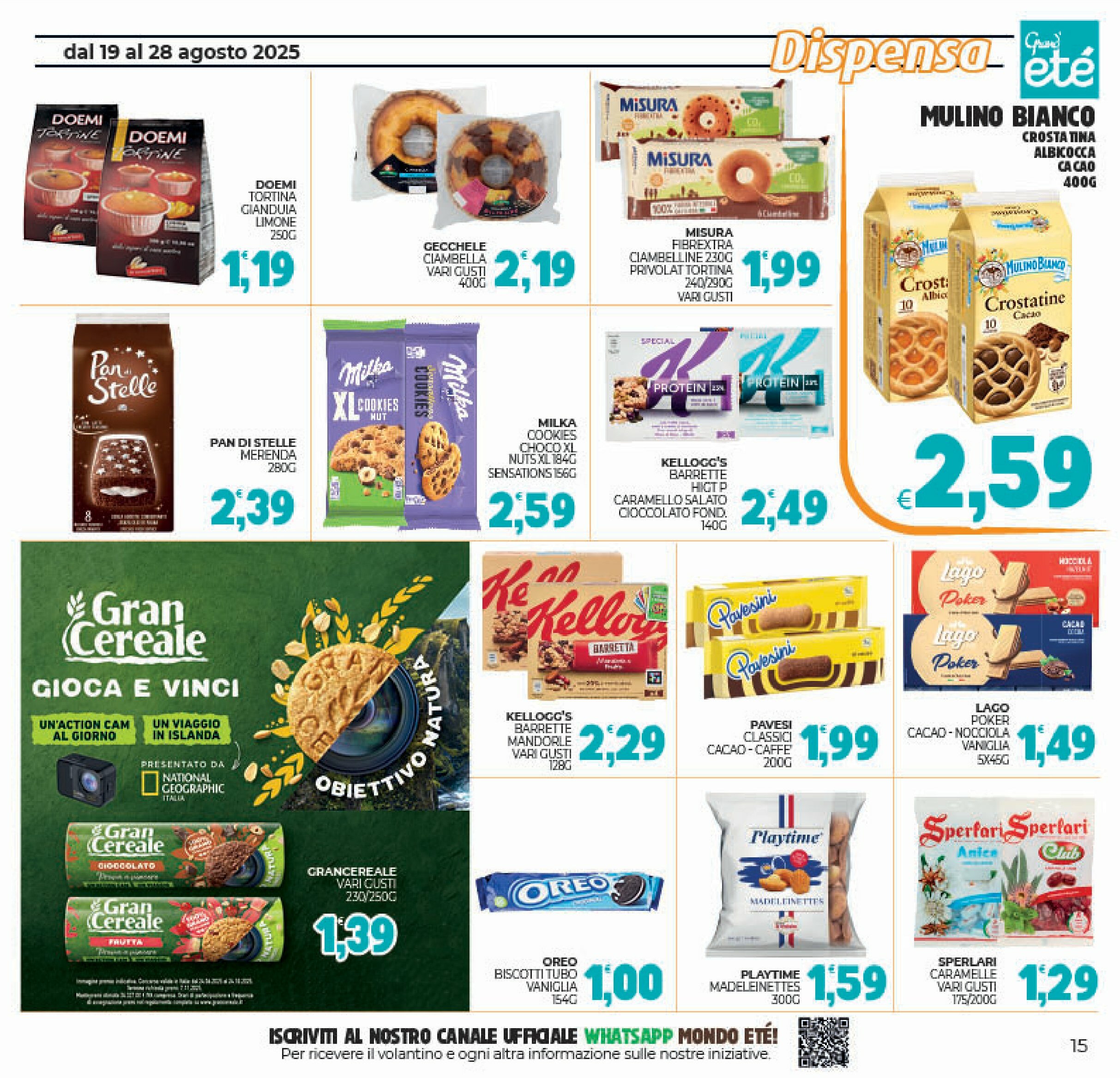 ete - Volantino Grand Eté valido dal 19/08 al 28/08 - page: 15