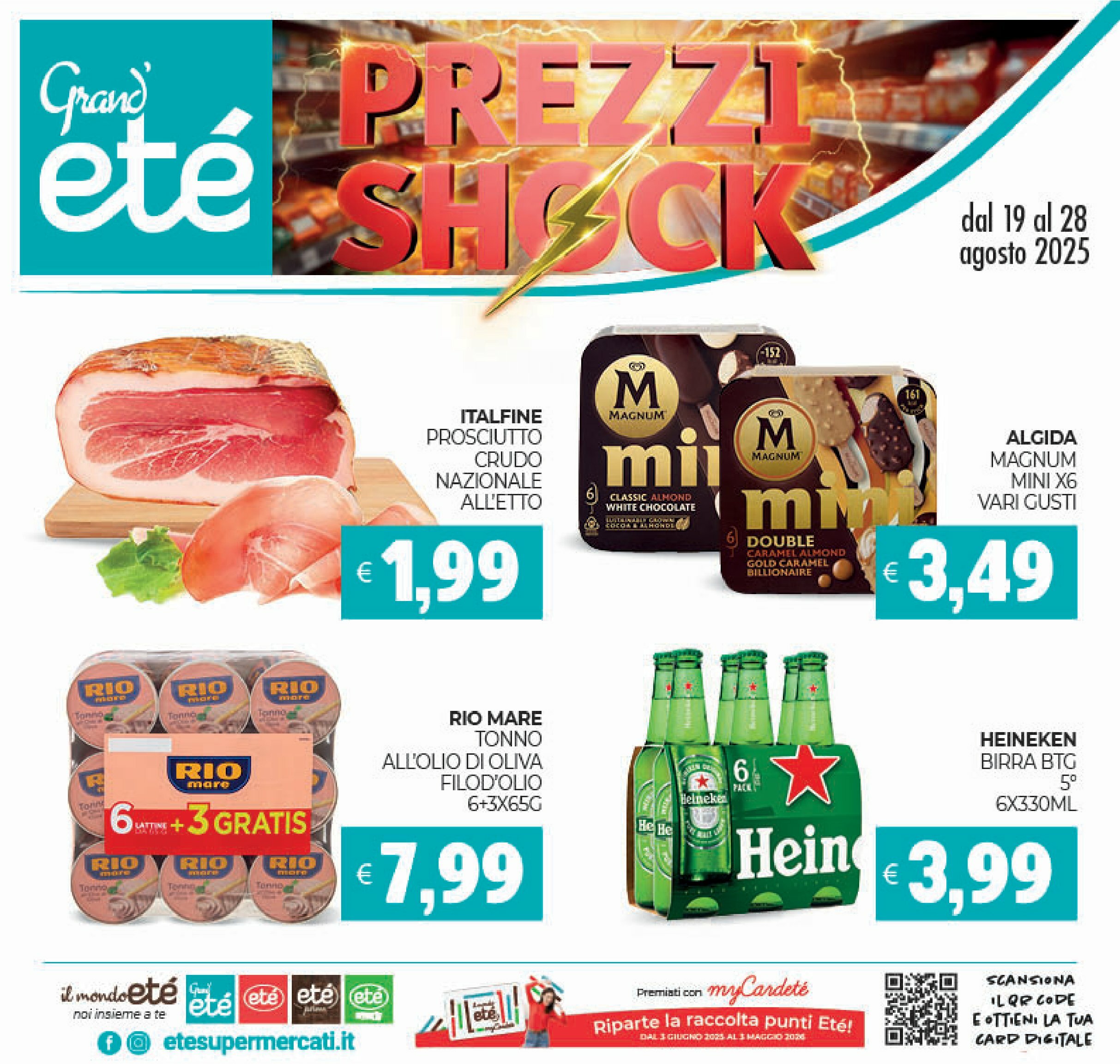 ete - Volantino Grand Eté valido dal 19/08 al 28/08