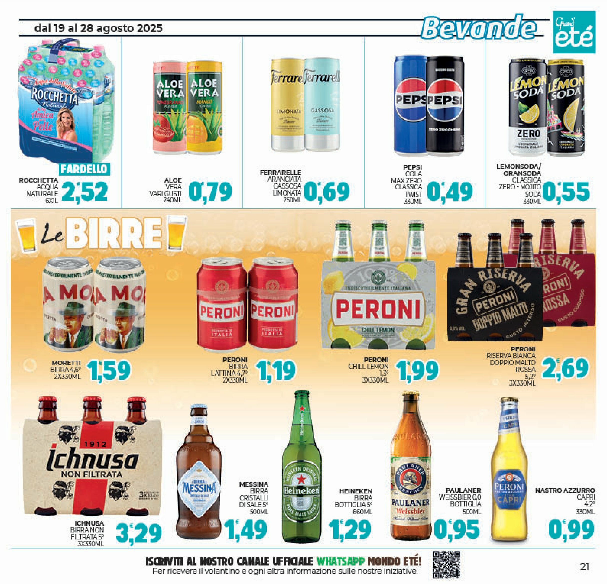 ete - Volantino Grand Eté valido dal 19/08 al 28/08 - page: 21