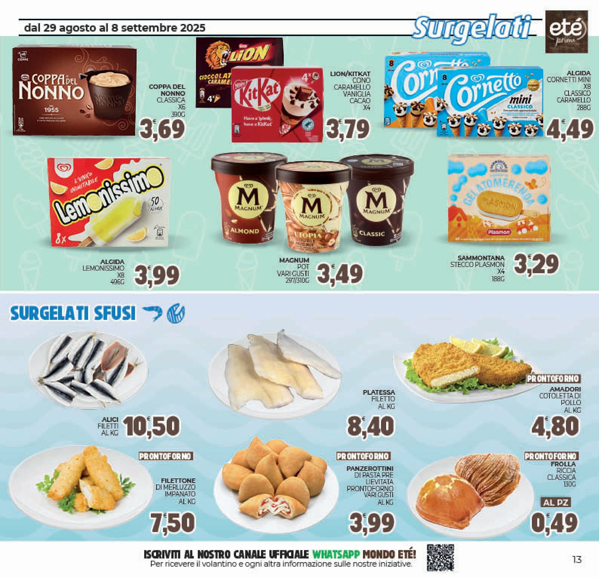 ete - Volantino Eté Prime valido dal 29/08 al 08/09 - page: 13