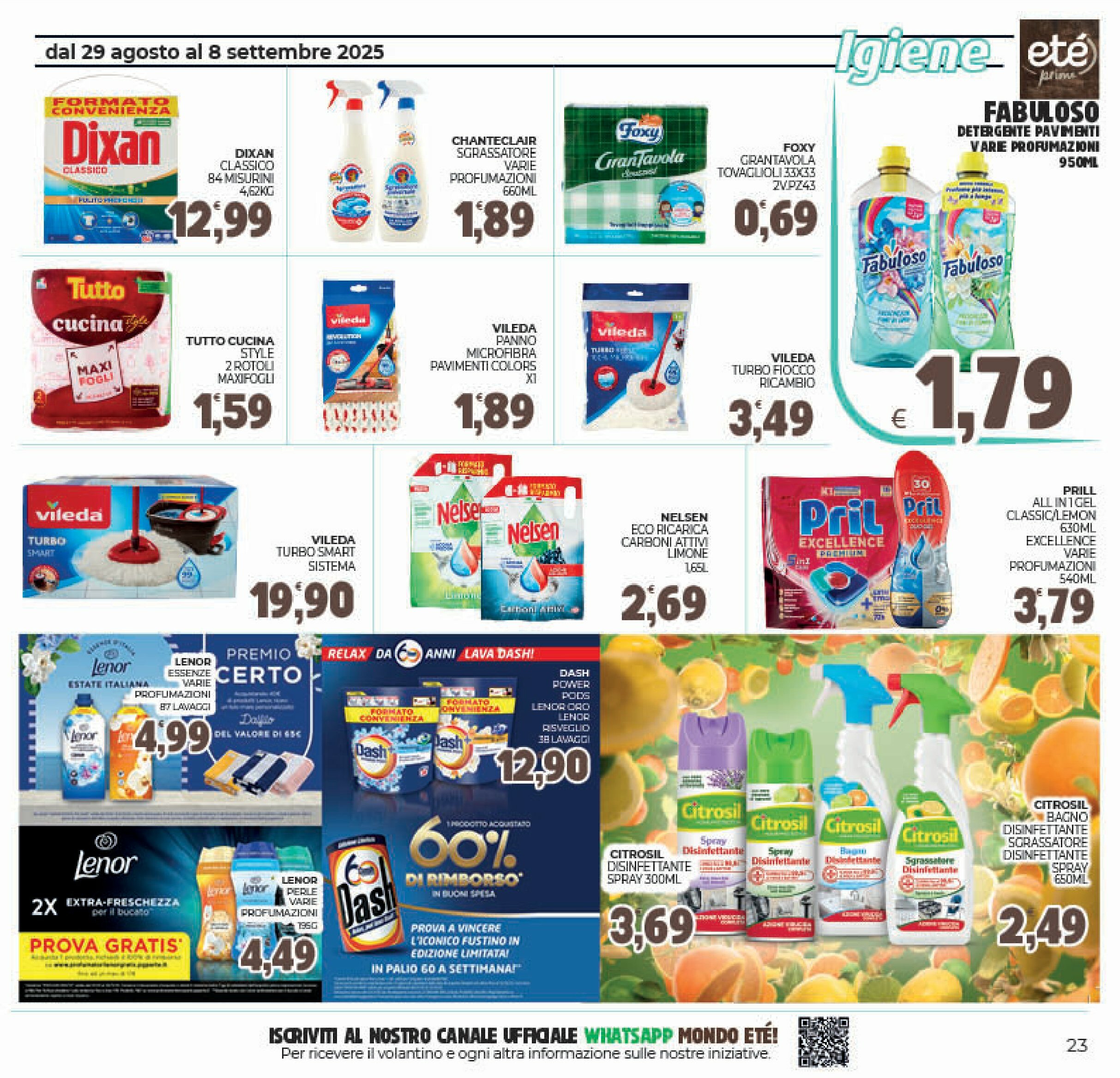 ete - Volantino Eté Prime valido dal 29/08 al 08/09 - page: 23