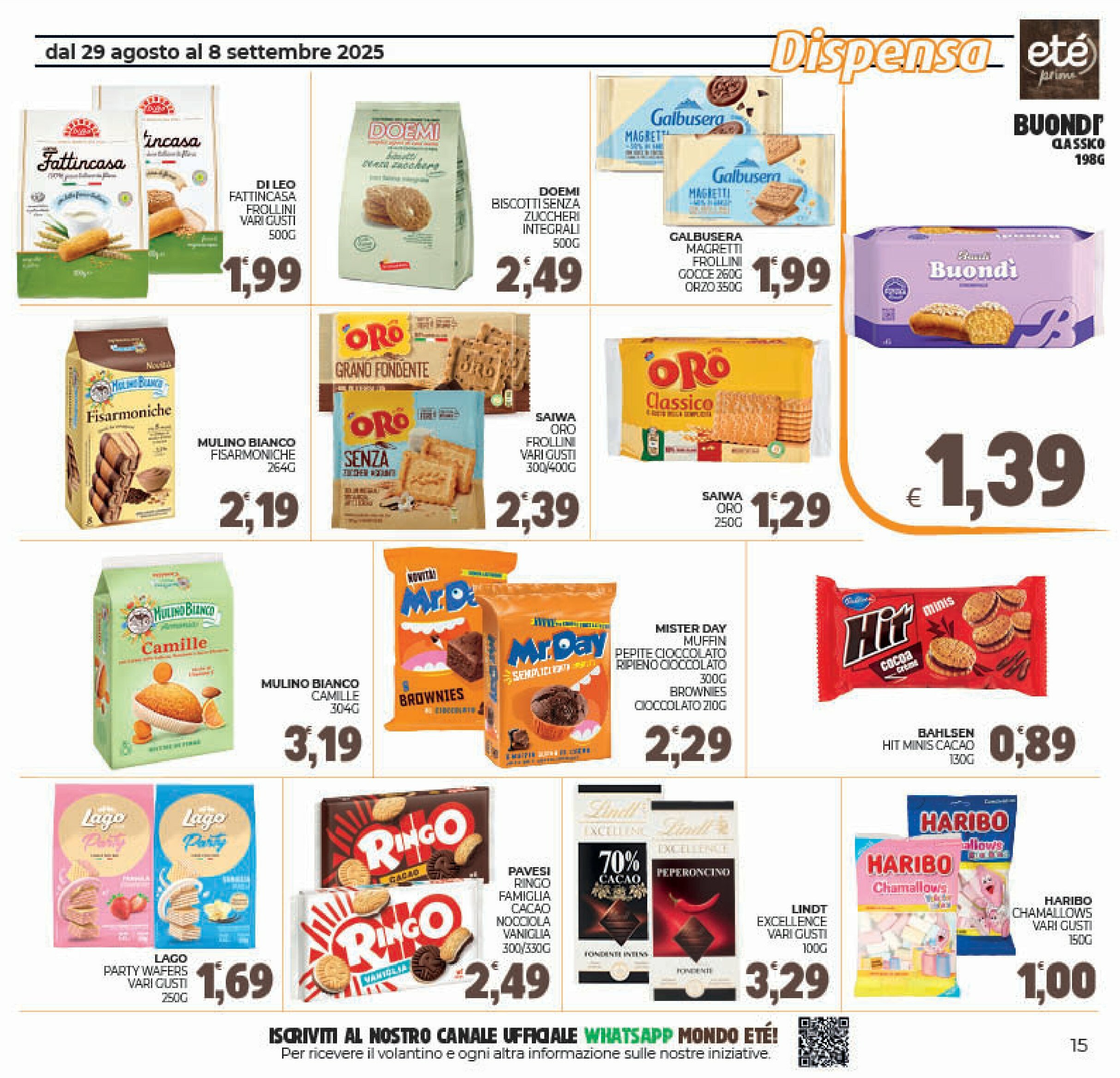 ete - Volantino Eté Prime valido dal 29/08 al 08/09 - page: 15