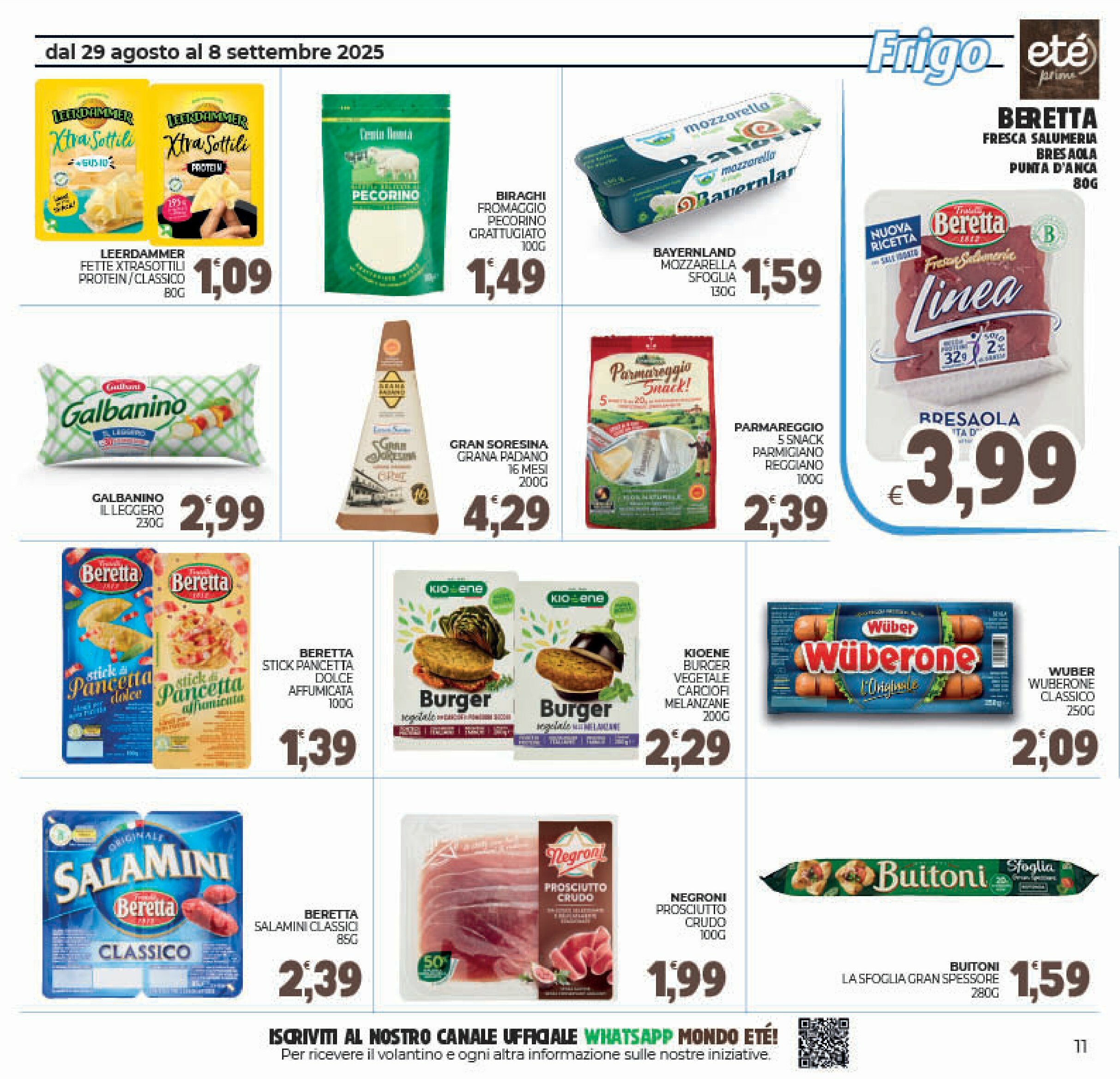 ete - Volantino Eté Prime valido dal 29/08 al 08/09 - page: 11