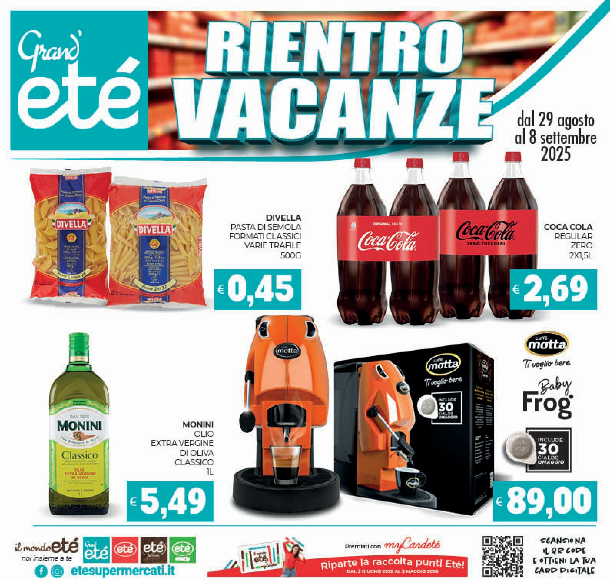 ete - Volantino Grand Eté valido dal 29/08 al 08/09