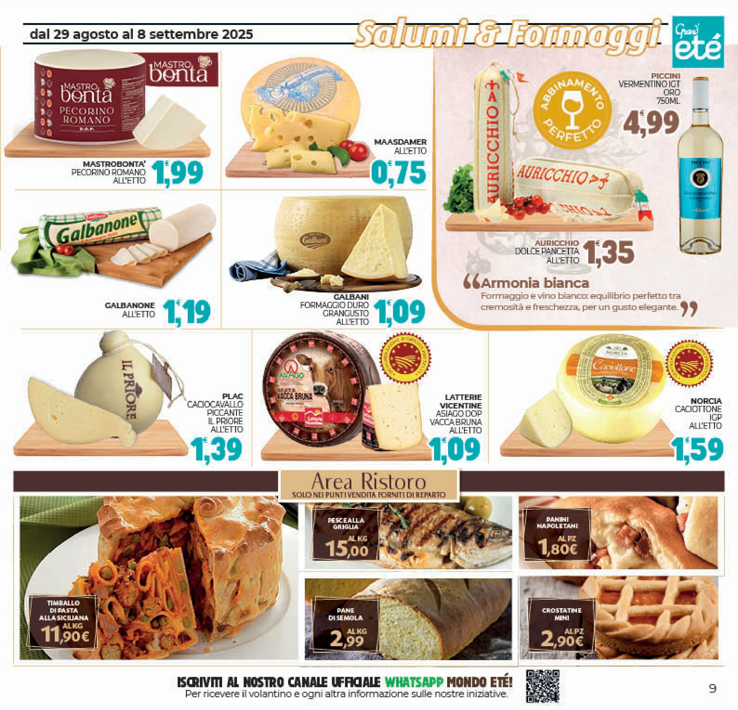 ete - Volantino Grand Eté valido dal 29/08 al 08/09 - page: 9