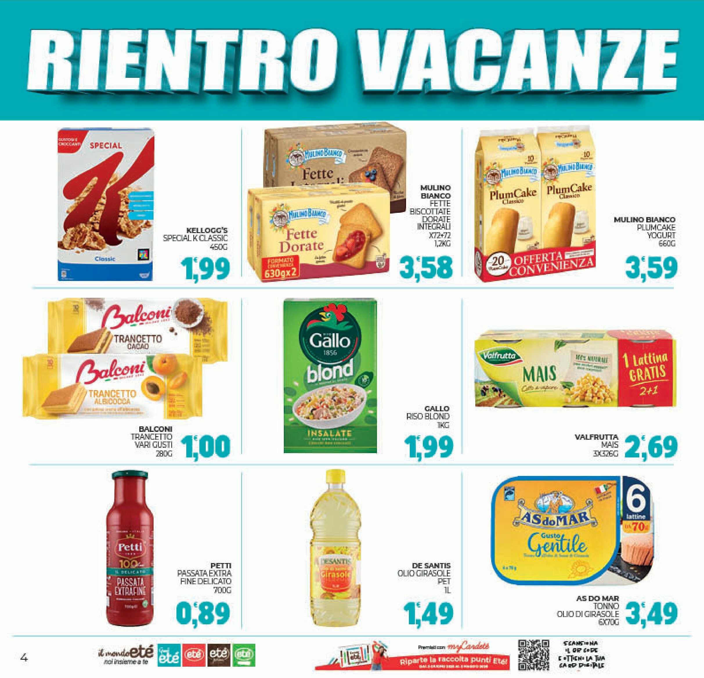 ete - Volantino Grand Eté valido dal 29/08 al 08/09 - page: 4