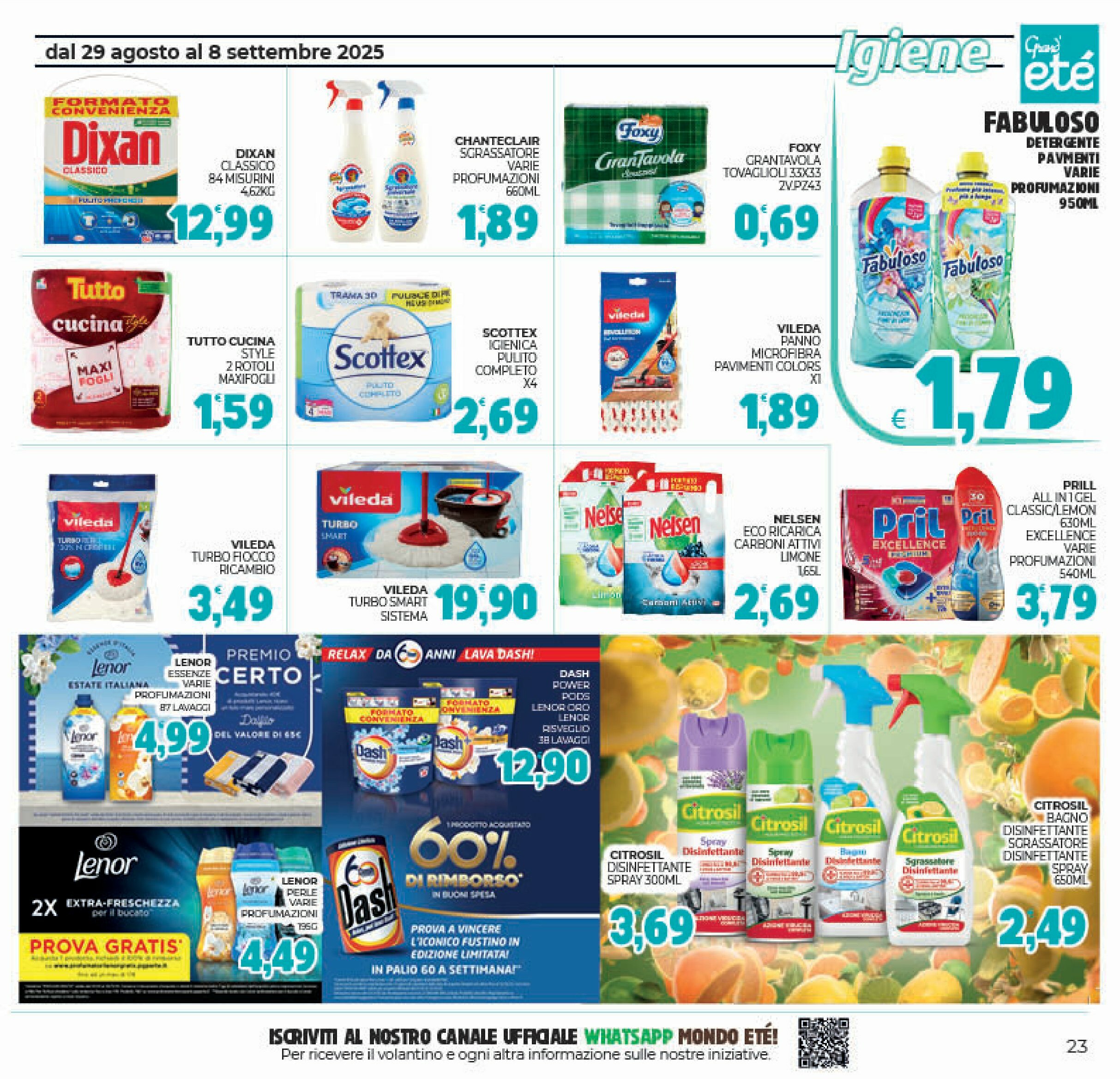 ete - Volantino Grand Eté valido dal 29/08 al 08/09 - page: 23