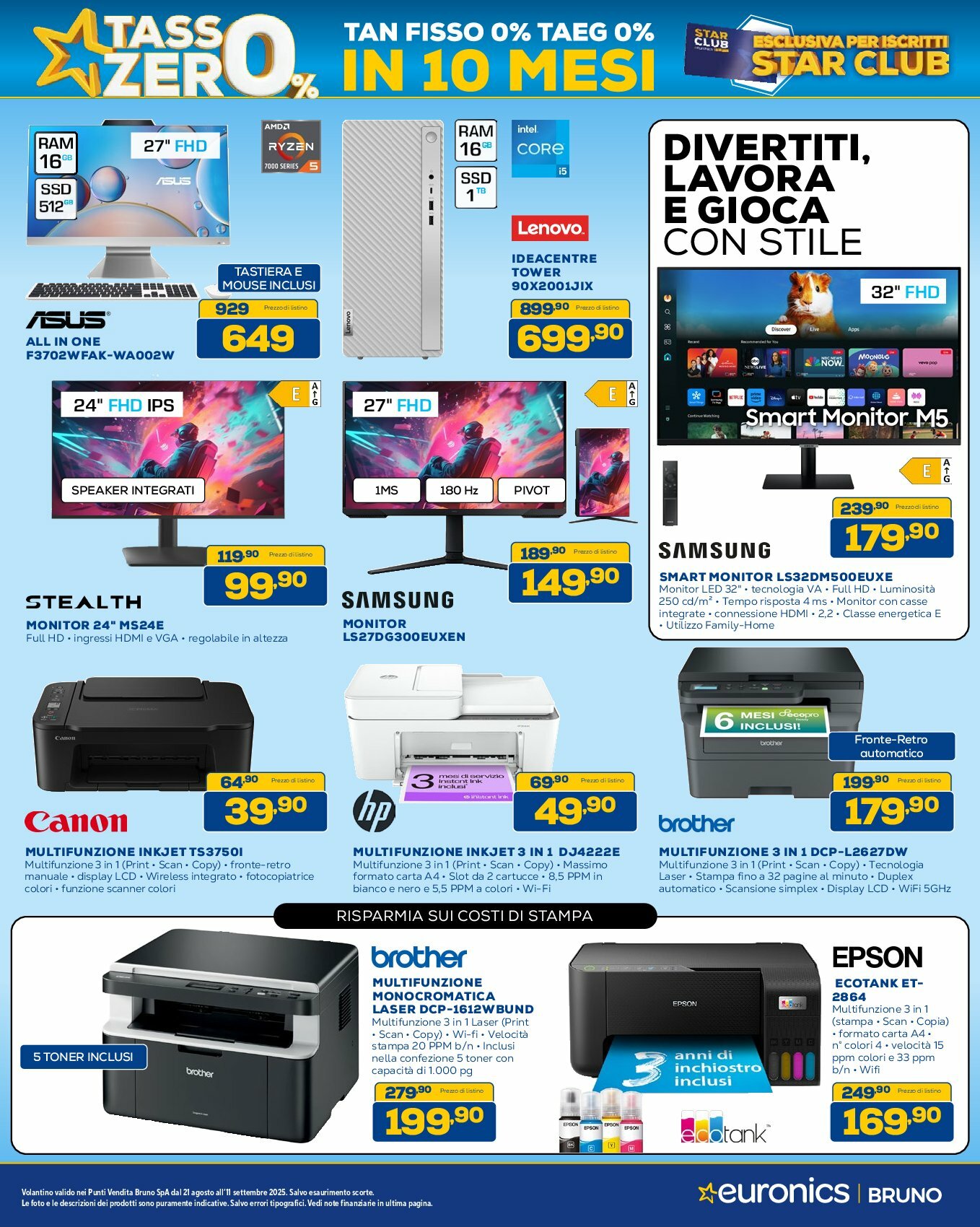euronics-bruno - Volantino Euronics Bruno valido dal 21/08 al 11/09 - page: 8