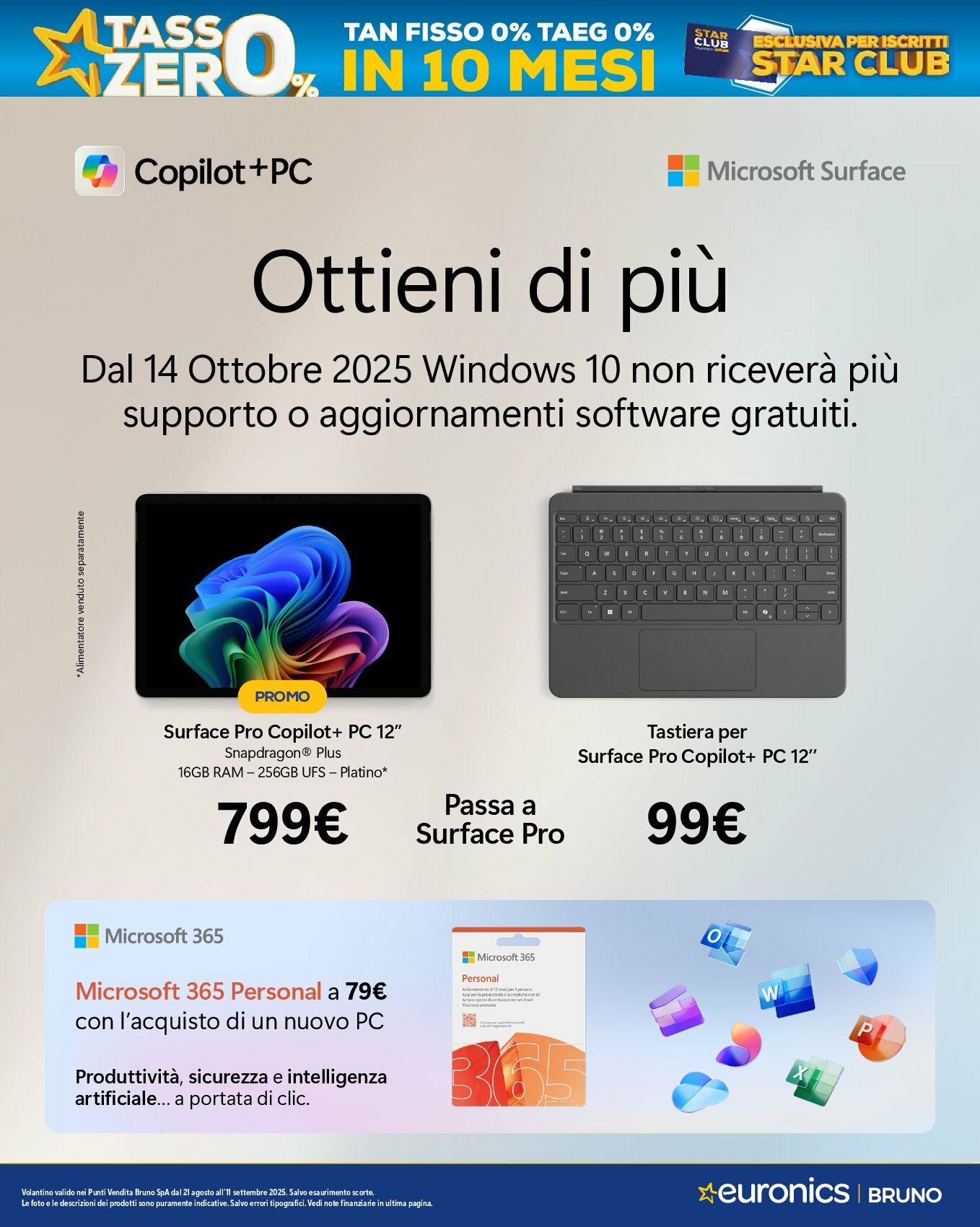 euronics-bruno - Volantino Euronics Bruno valido dal 21/08 al 11/09 - page: 40