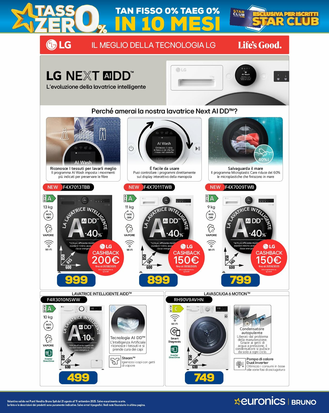 euronics-bruno - Volantino Euronics Bruno valido dal 21/08 al 11/09 - page: 31