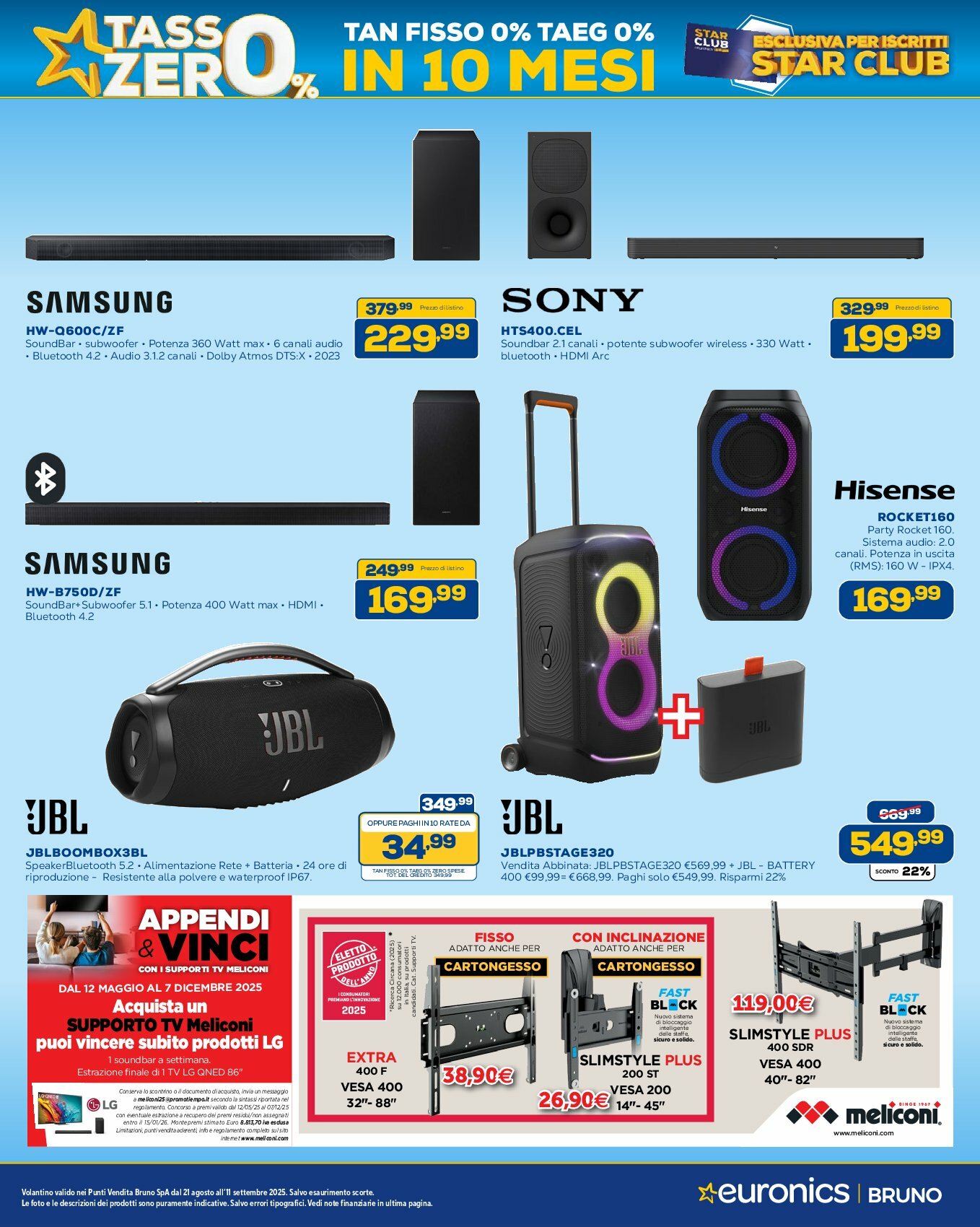 euronics-bruno - Volantino Euronics Bruno valido dal 21/08 al 11/09 - page: 23