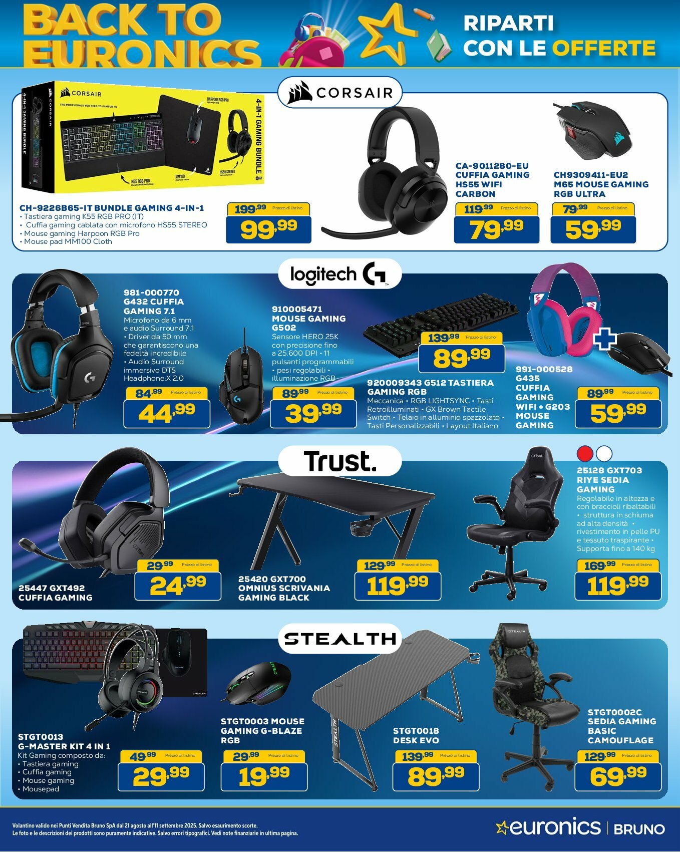 euronics-bruno - Volantino Euronics Bruno valido dal 21/08 al 11/09 - page: 7