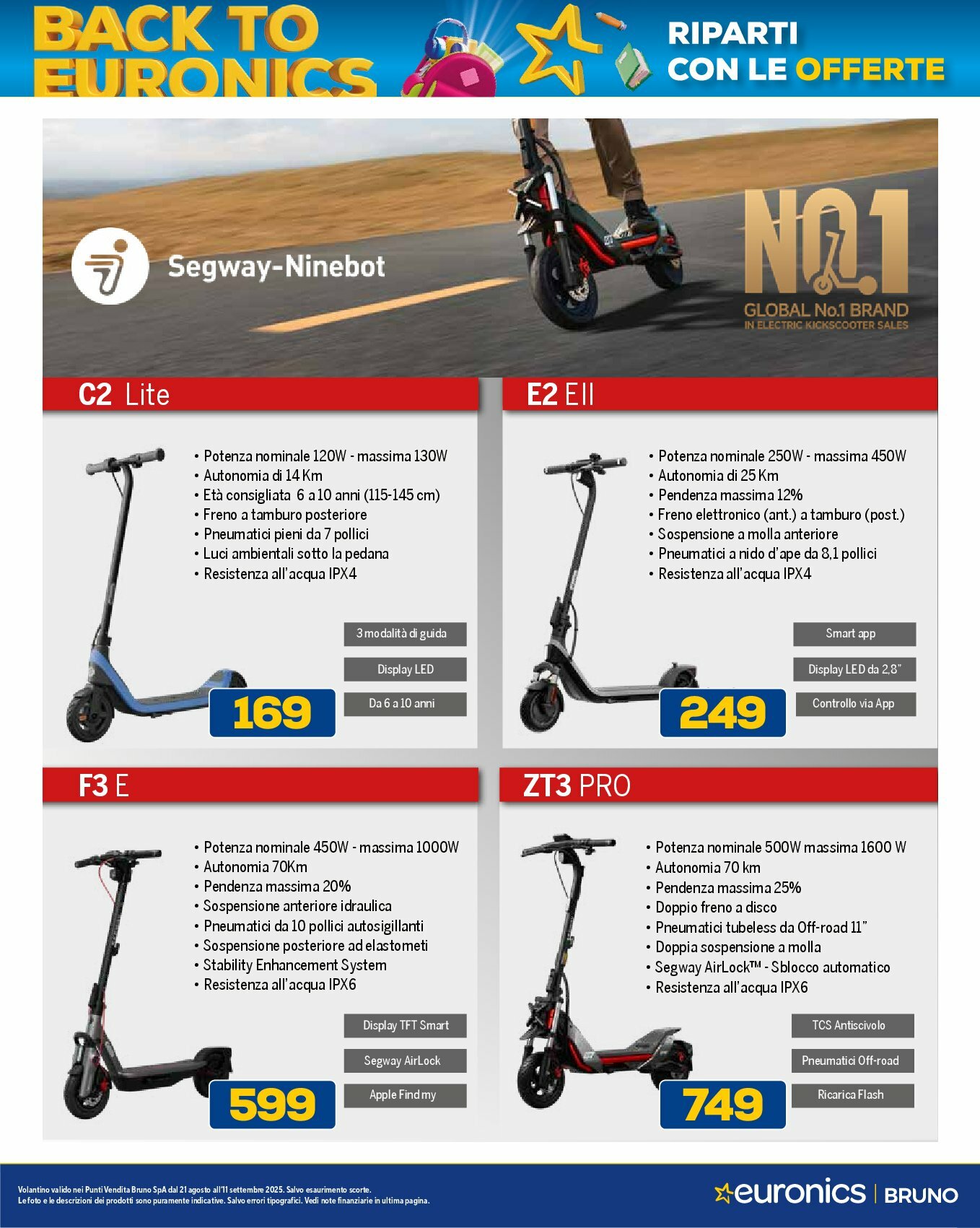 euronics-bruno - Volantino Euronics Bruno valido dal 21/08 al 11/09 - page: 50