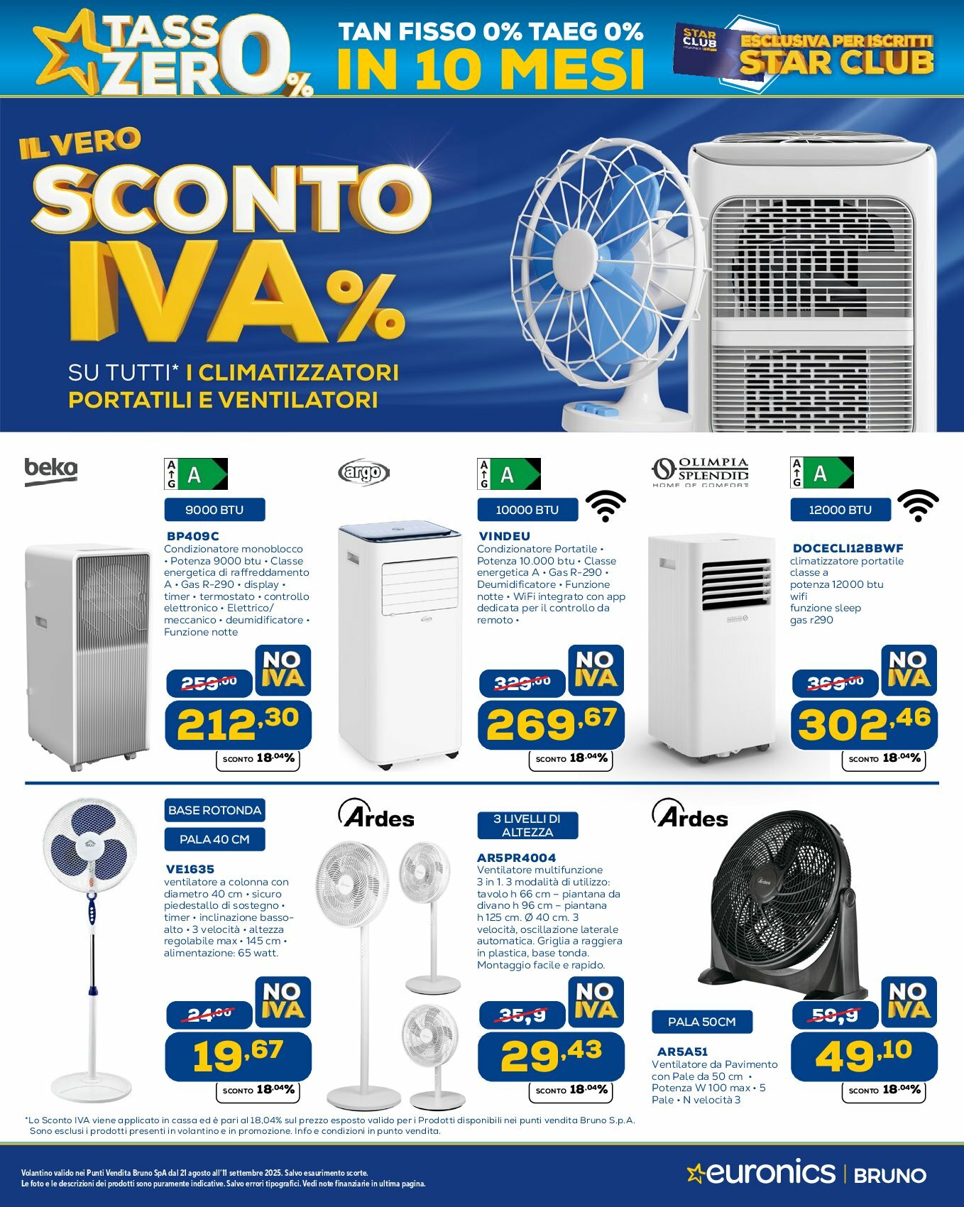 euronics-bruno - Volantino Euronics Bruno valido dal 21/08 al 11/09 - page: 37