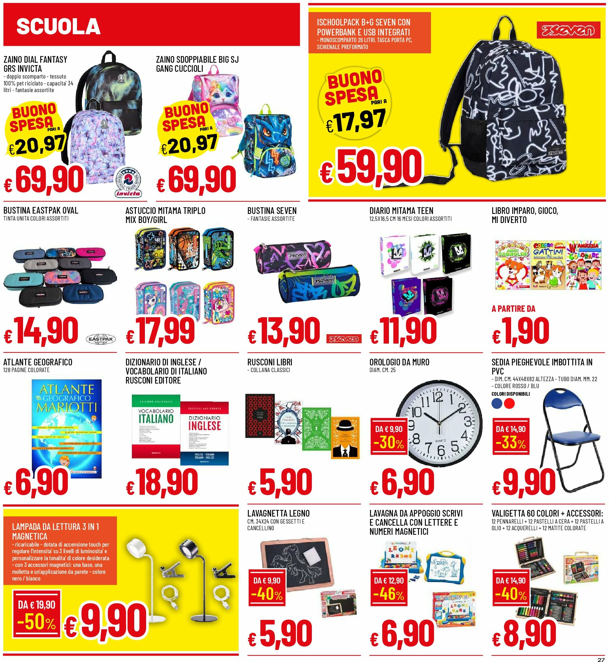 galassia - Volantino Galassia - Legnano valido dal 21/08 al 03/09 - page: 27