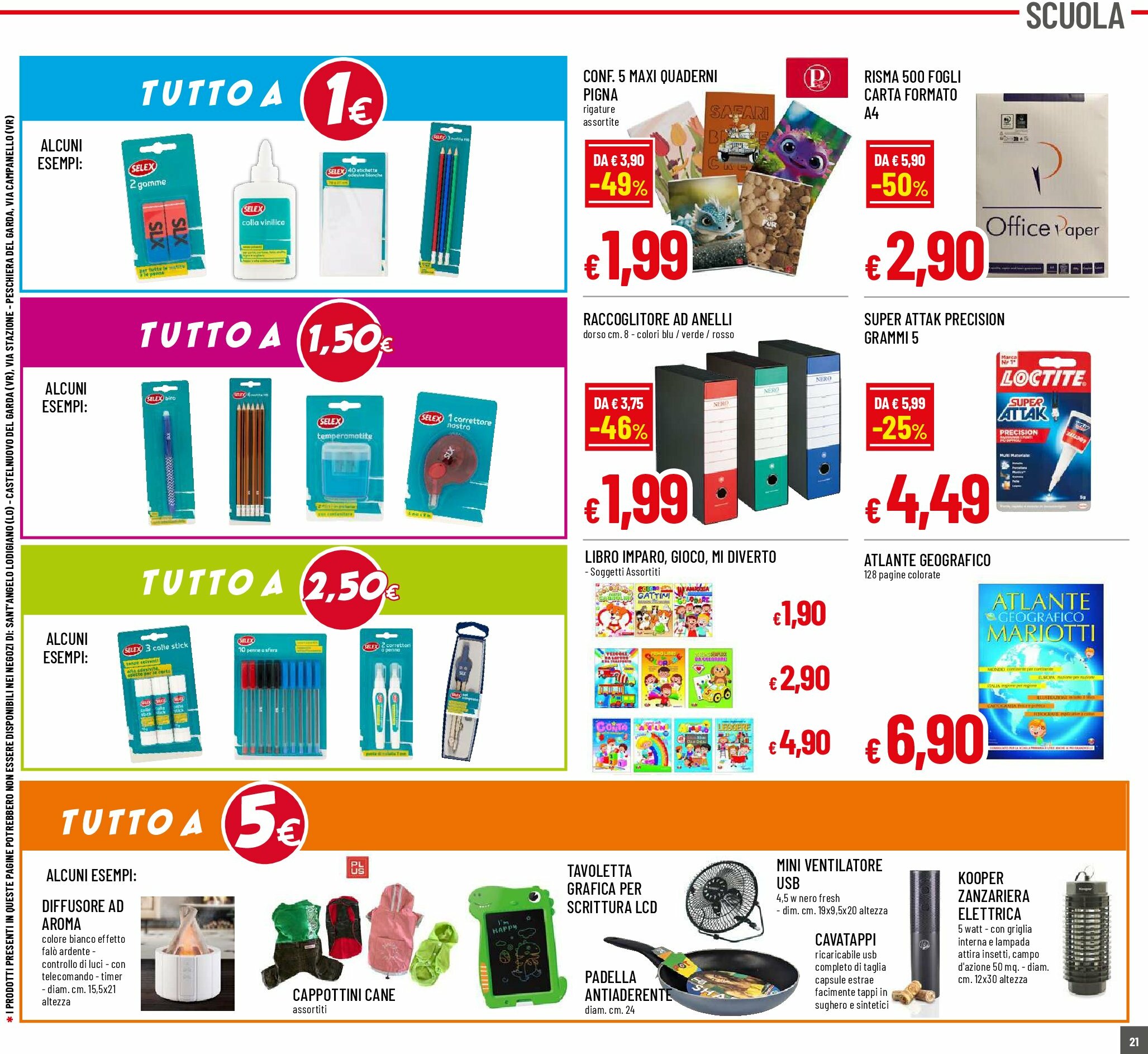 galassia - Volantino Galassia - Superstore valido dal 21/08 al 03/09 - page: 21