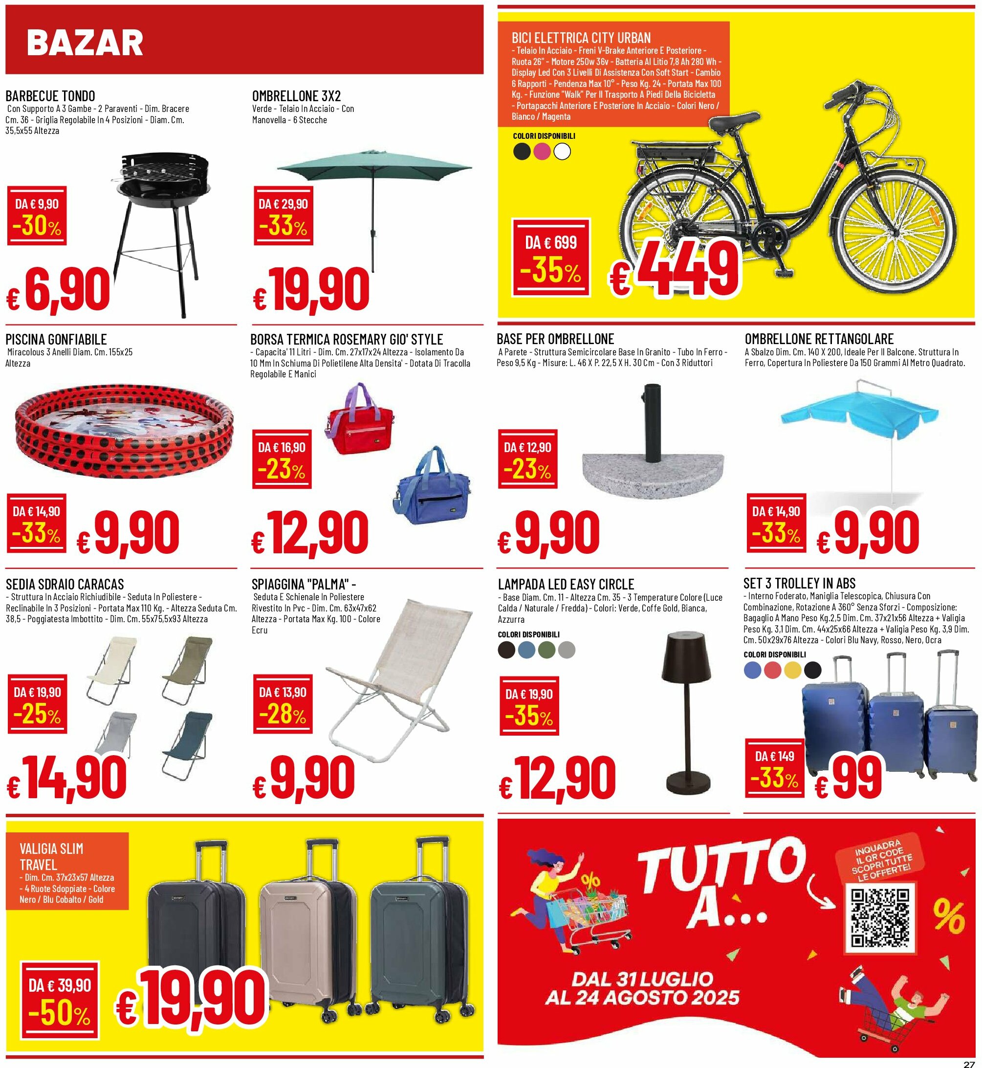 galassia - Volantino Galassia - Alessandria, Piacenza, Liscate, Melzo valido dal 18/08 al 27/08 - page: 27