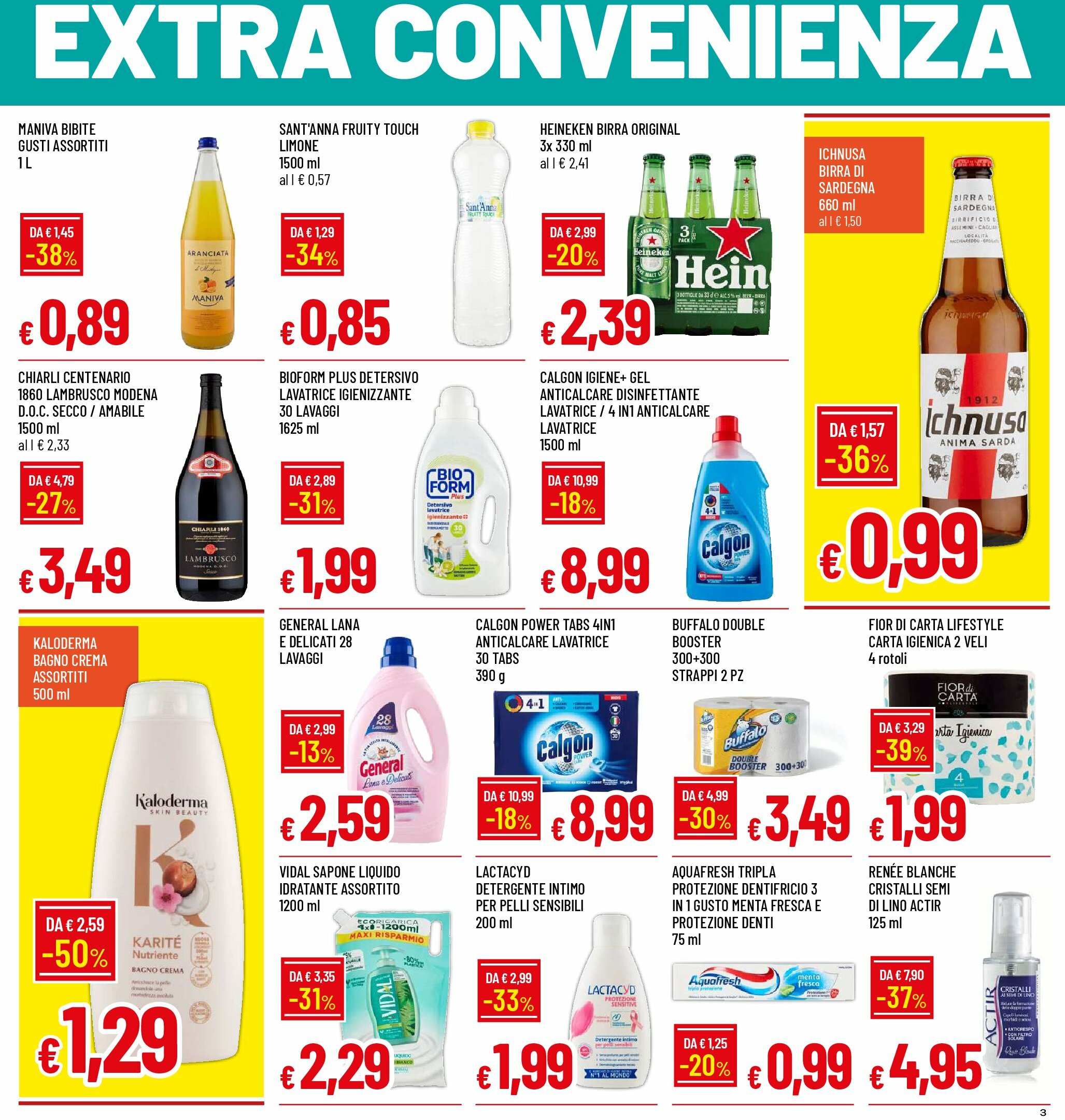 galassia - Volantino Galassia - Alessandria, Piacenza, Liscate, Melzo valido dal 18/08 al 27/08 - page: 3