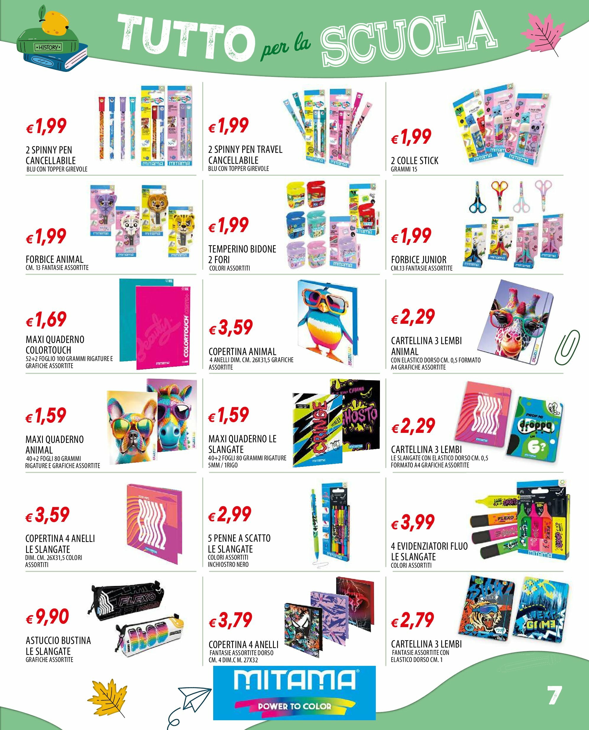 galassia - Volantino Galassia - Scuola valido dal 21/08 al 21/09 - page: 7