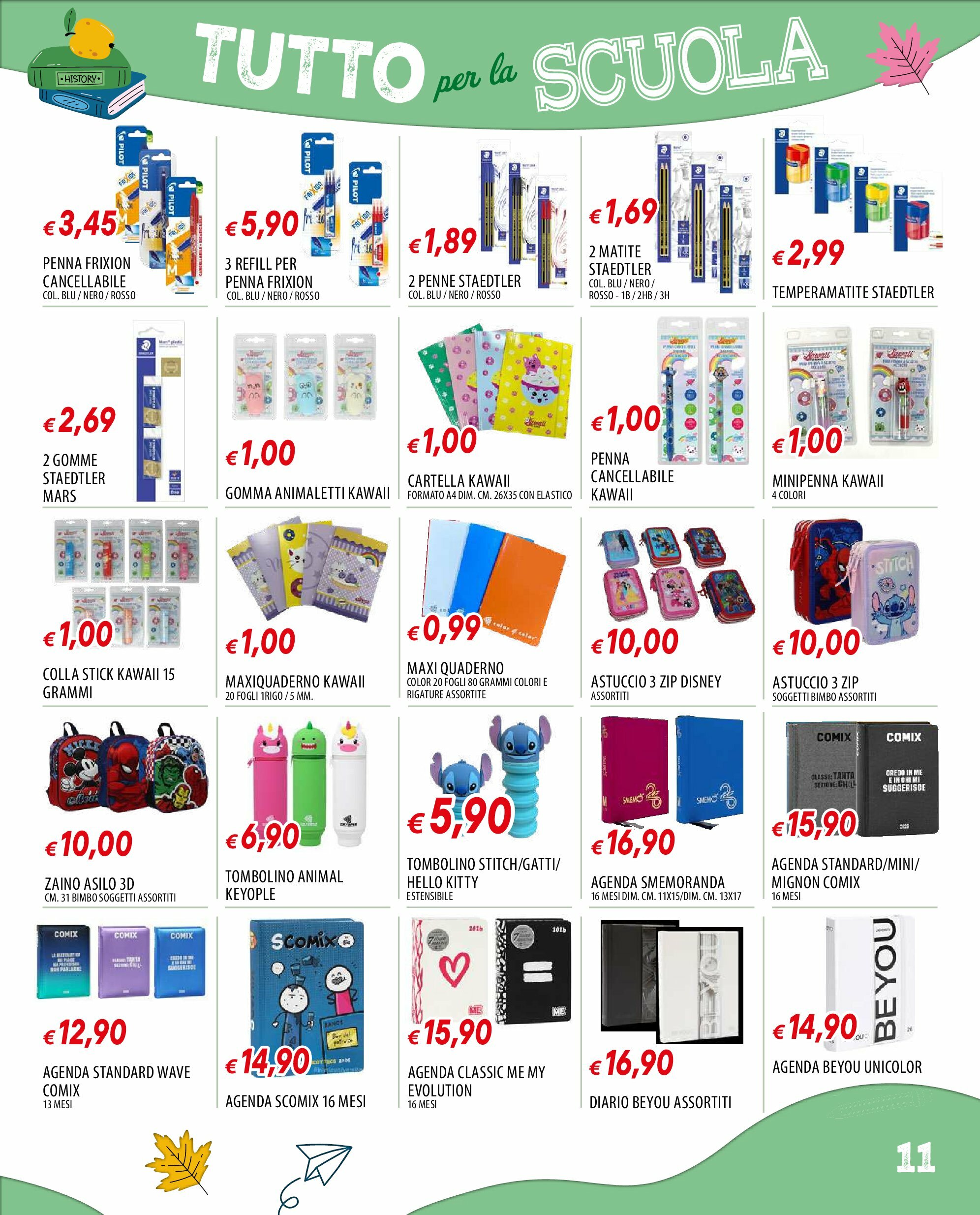 galassia - Volantino Galassia - Scuola valido dal 21/08 al 21/09 - page: 11
