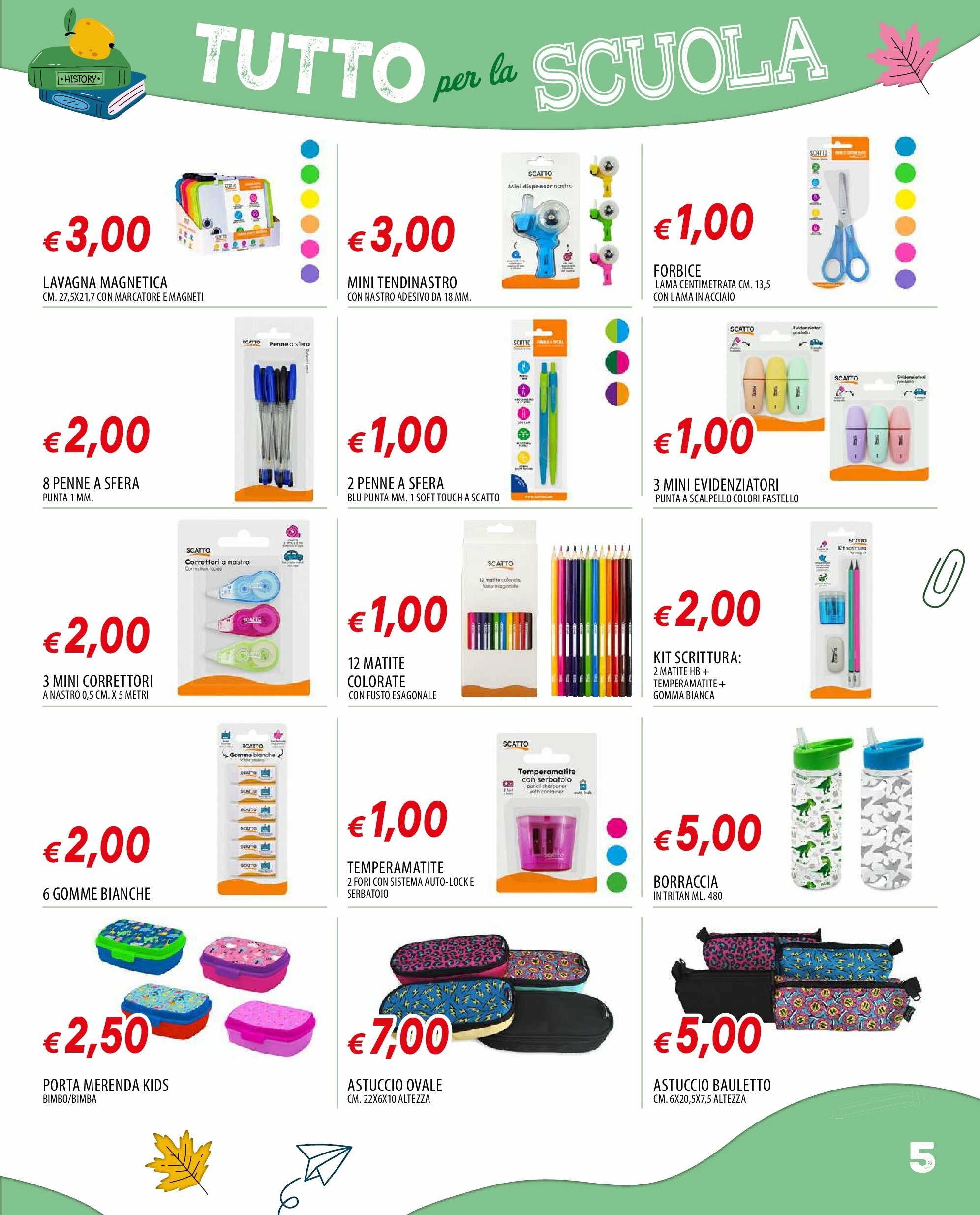 galassia - Volantino Galassia - Scuola valido dal 21/08 al 21/09 - page: 5