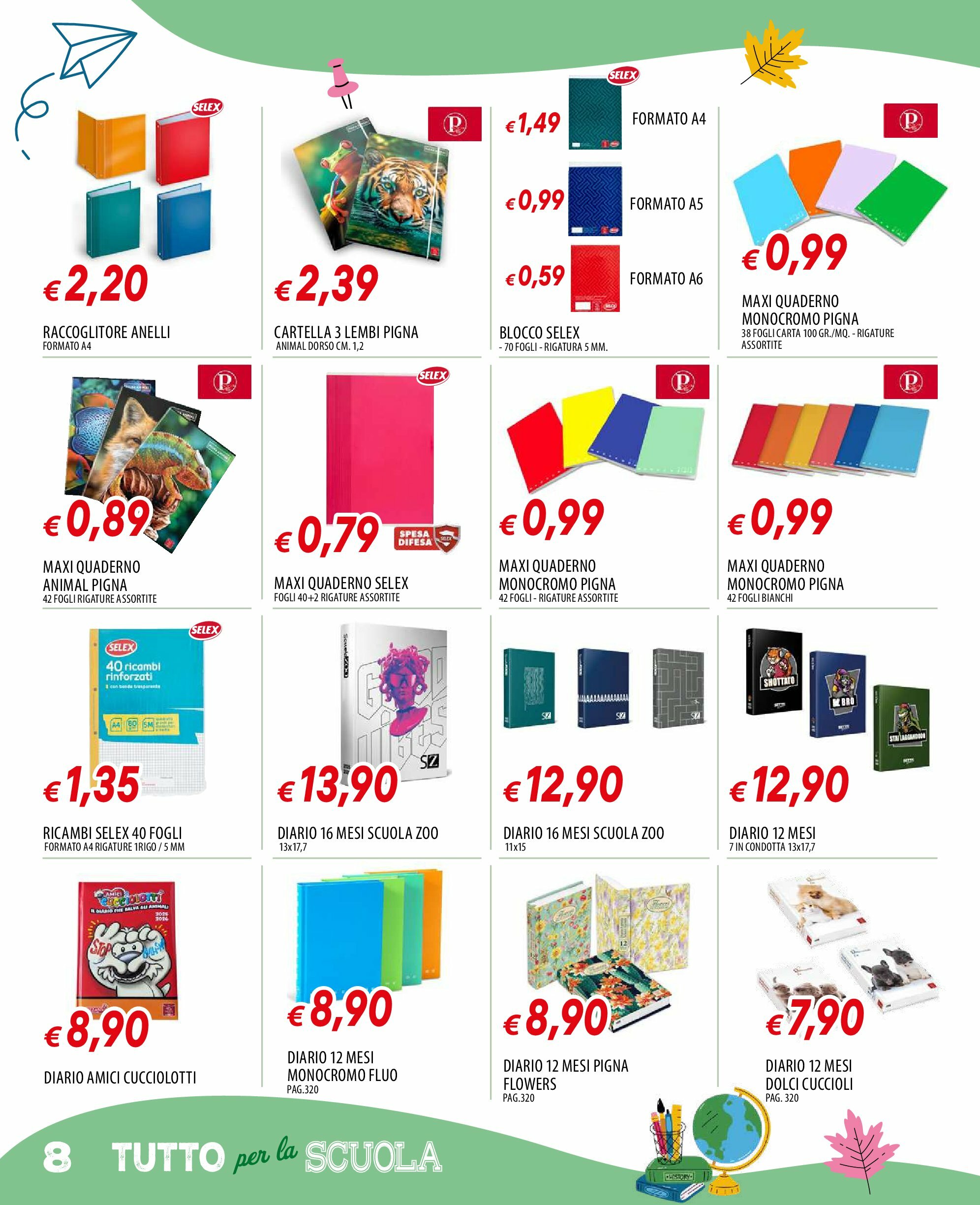 galassia - Volantino Galassia - Scuola valido dal 21/08 al 21/09 - page: 8