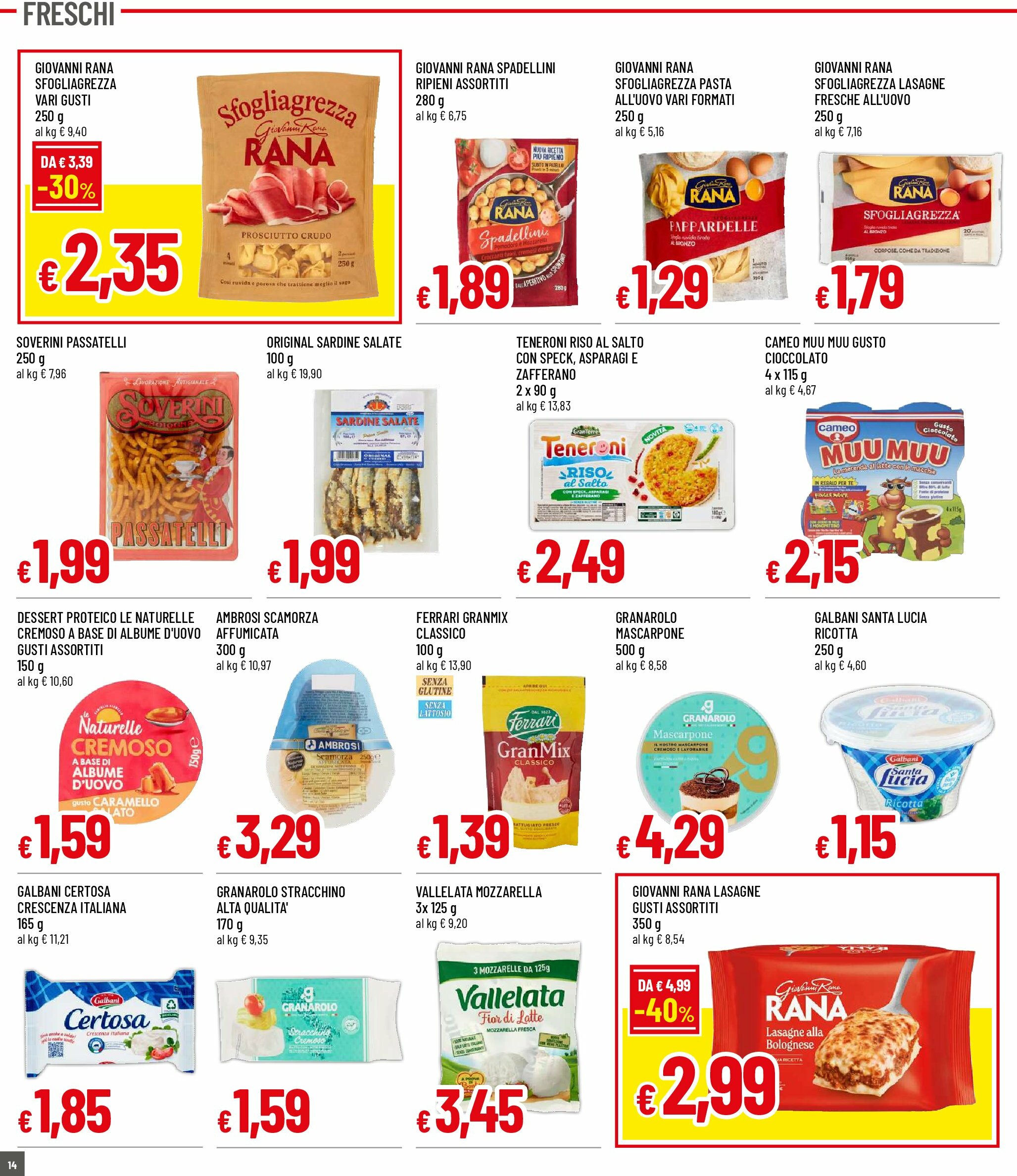 galassia - Volantino Galassia - Superstore valido dal 04/09 al 17/09 - page: 14
