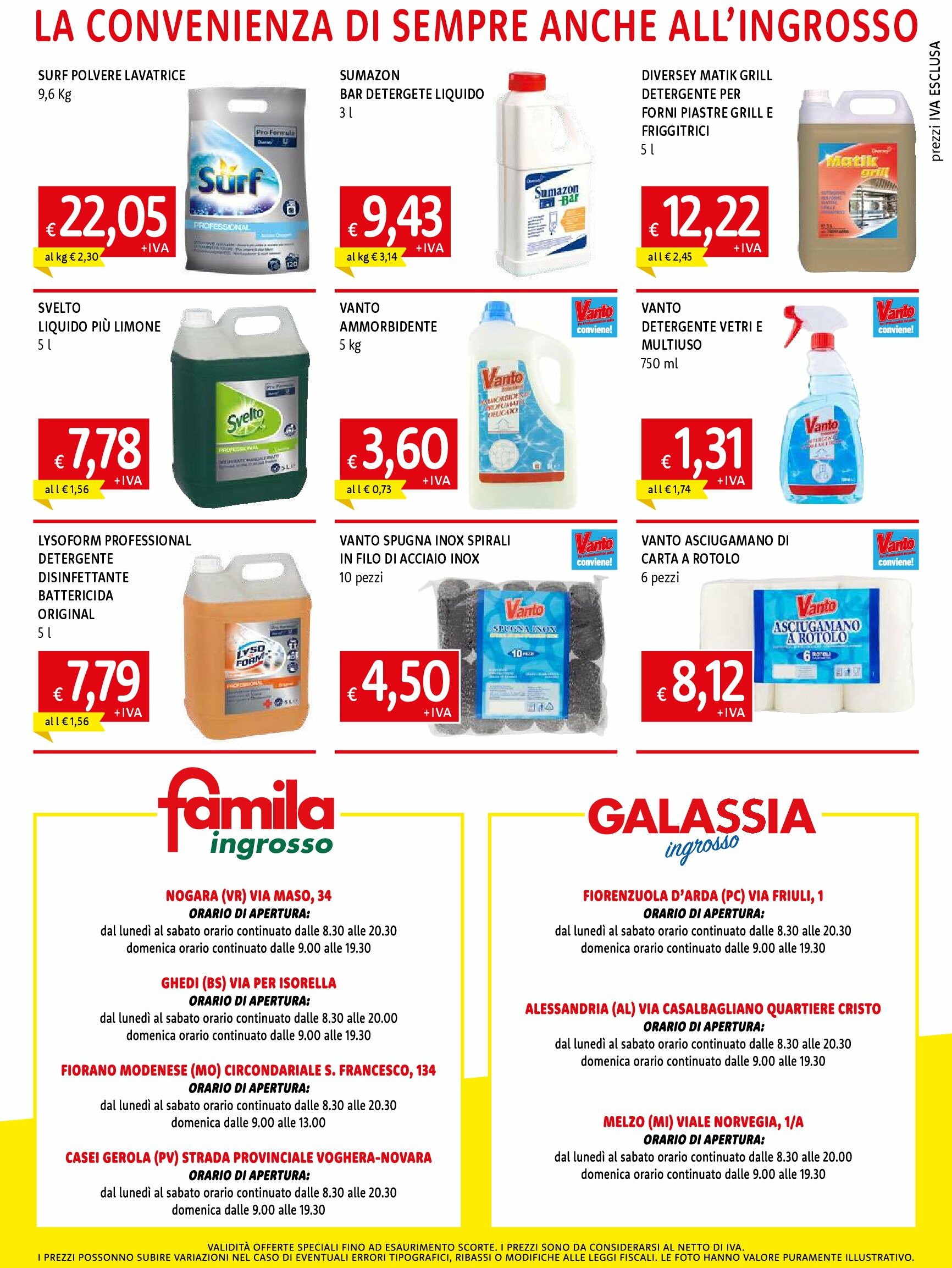 galassia - Volantino Galassia - Speciale Bar & Ristorazione valido dal 28/08 al 07/09 - page: 8