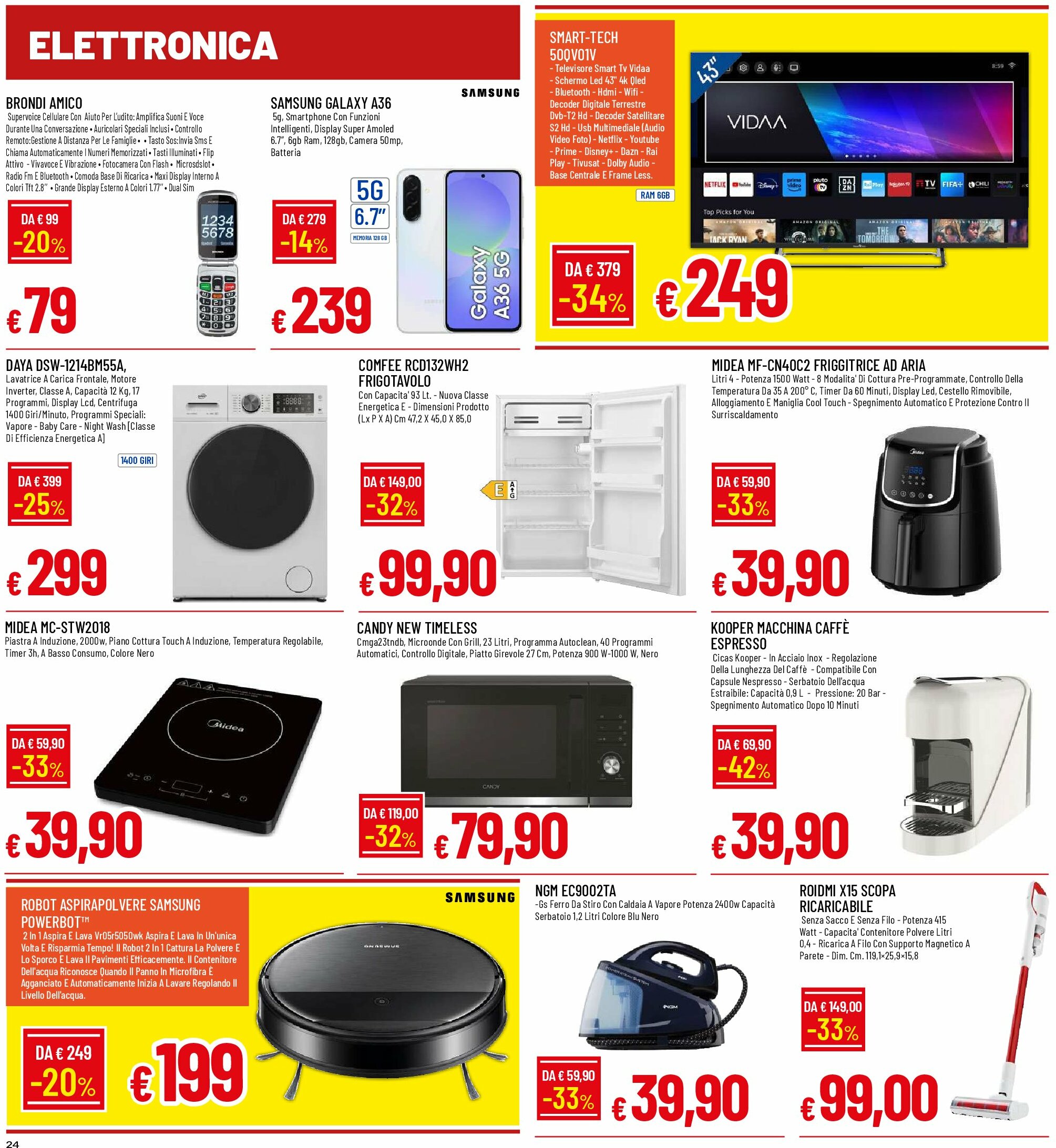 galassia - Volantino Galassia - Alessandria, Piacenza, Liscate, Melzo valido dal 28/08 al 07/09 - page: 24