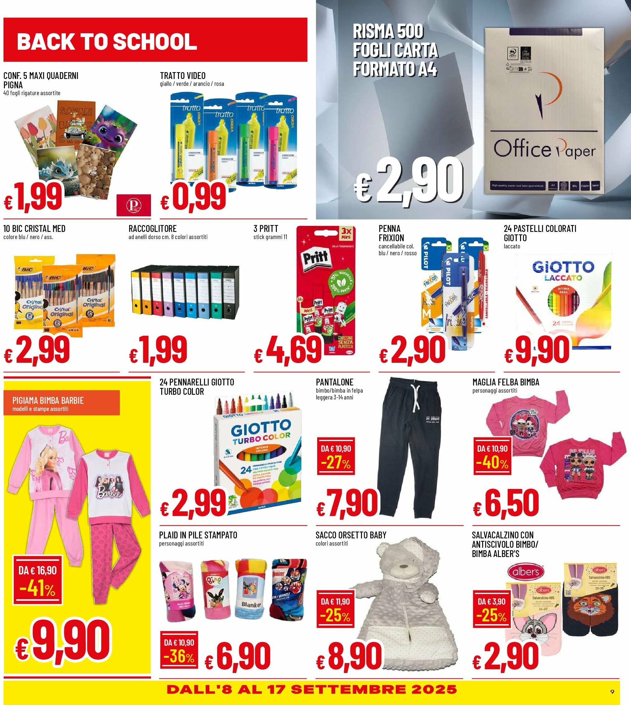 galassia - Volantino Galassia - Legnano valido dal 04/09 al 17/09 - page: 9