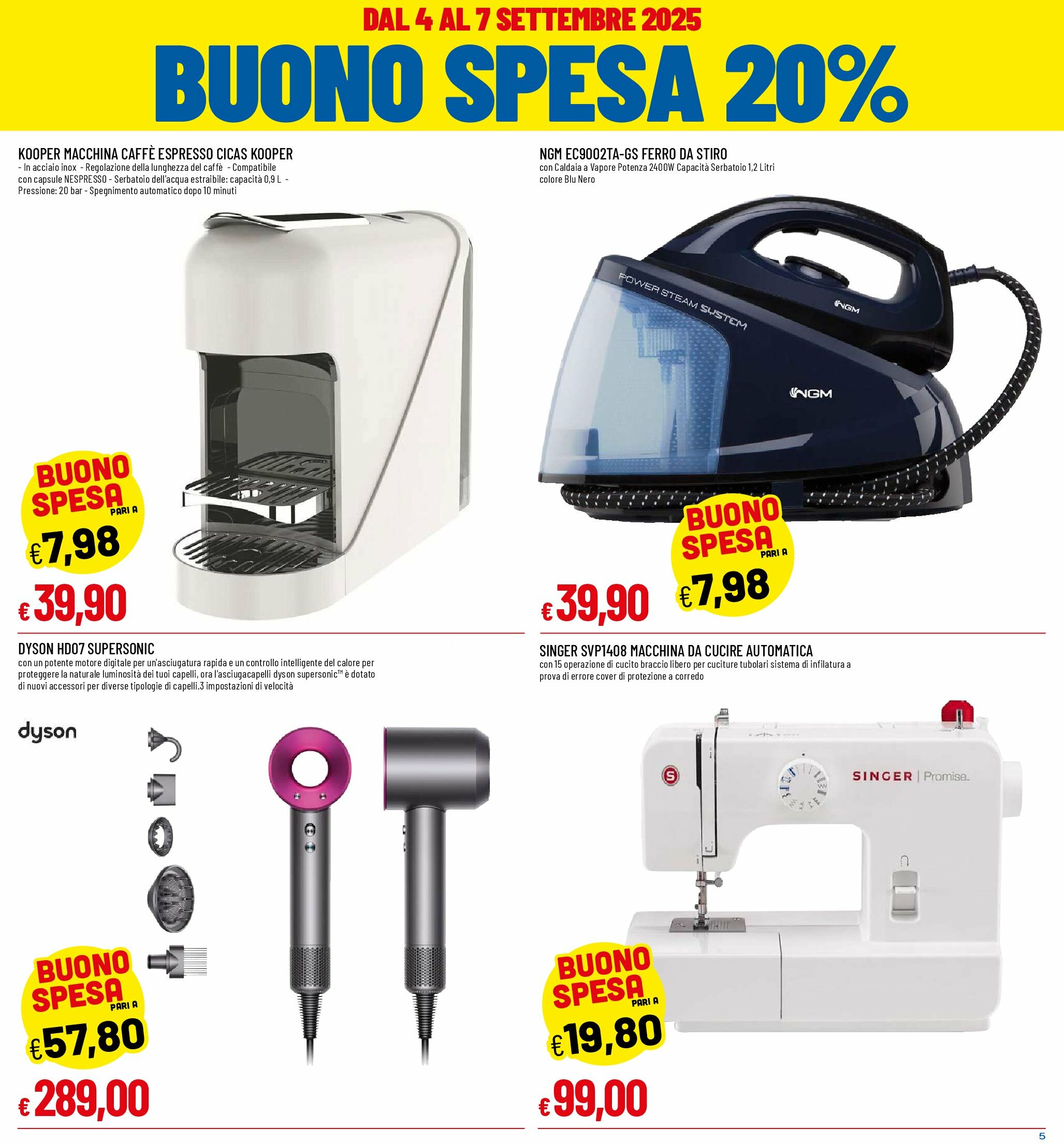 galassia - Volantino Galassia - Legnano valido dal 04/09 al 17/09 - page: 5