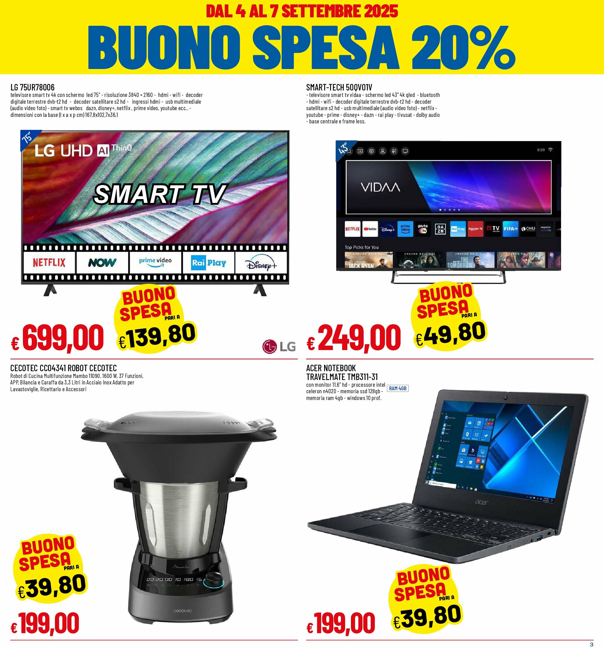 galassia - Volantino Galassia - Legnano valido dal 04/09 al 17/09 - page: 3