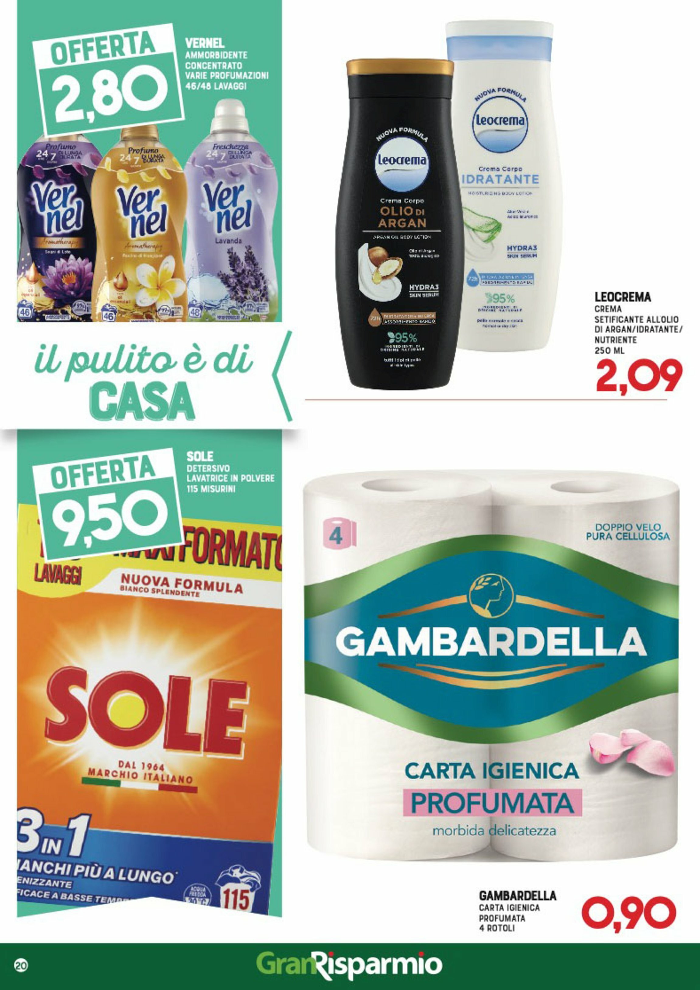 gran-risparmio - Volantino Gran Risparmio valido dal 27/08 al 07/09 - page: 20