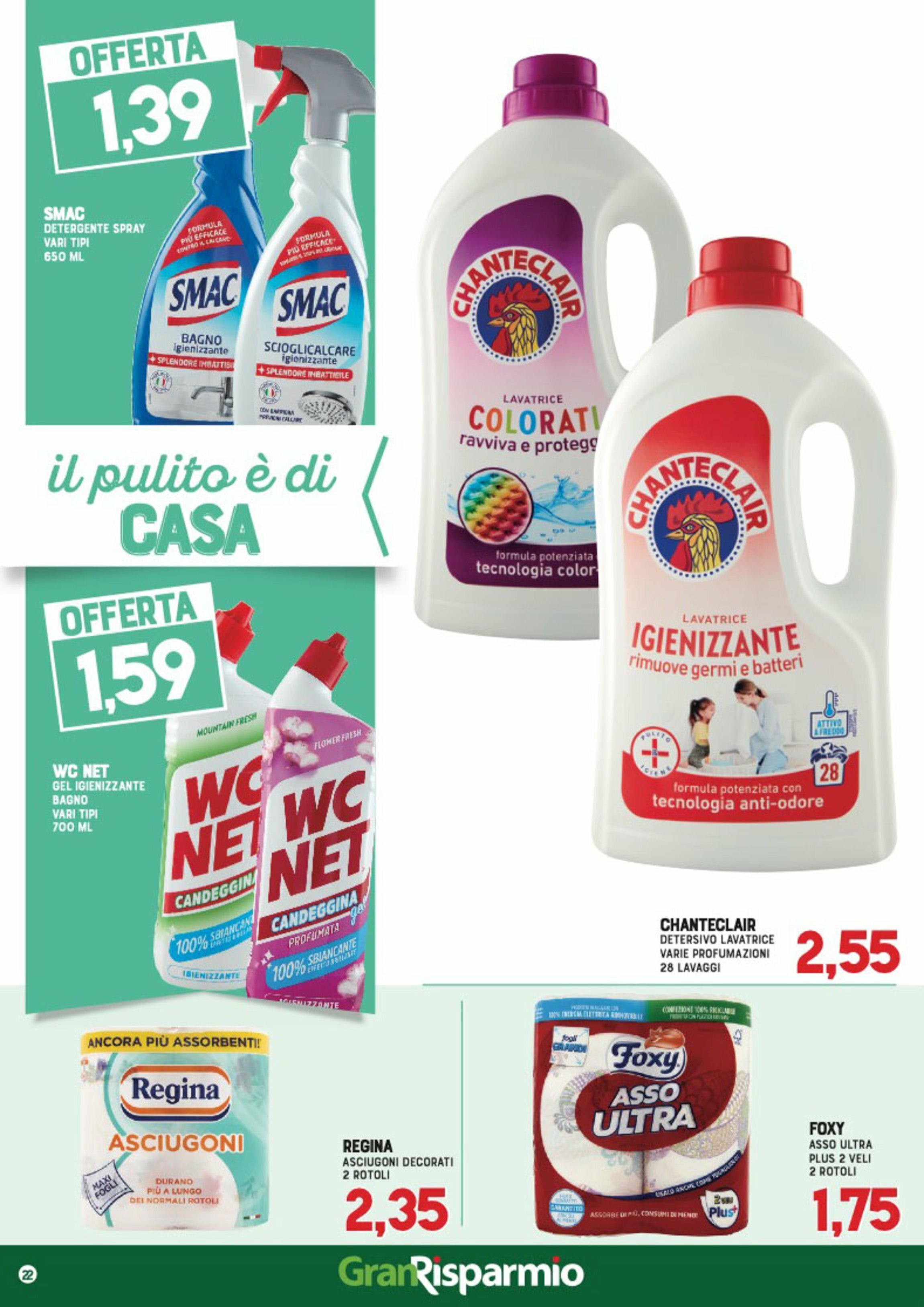 gran-risparmio - Volantino Gran Risparmio valido dal 27/08 al 07/09 - page: 22