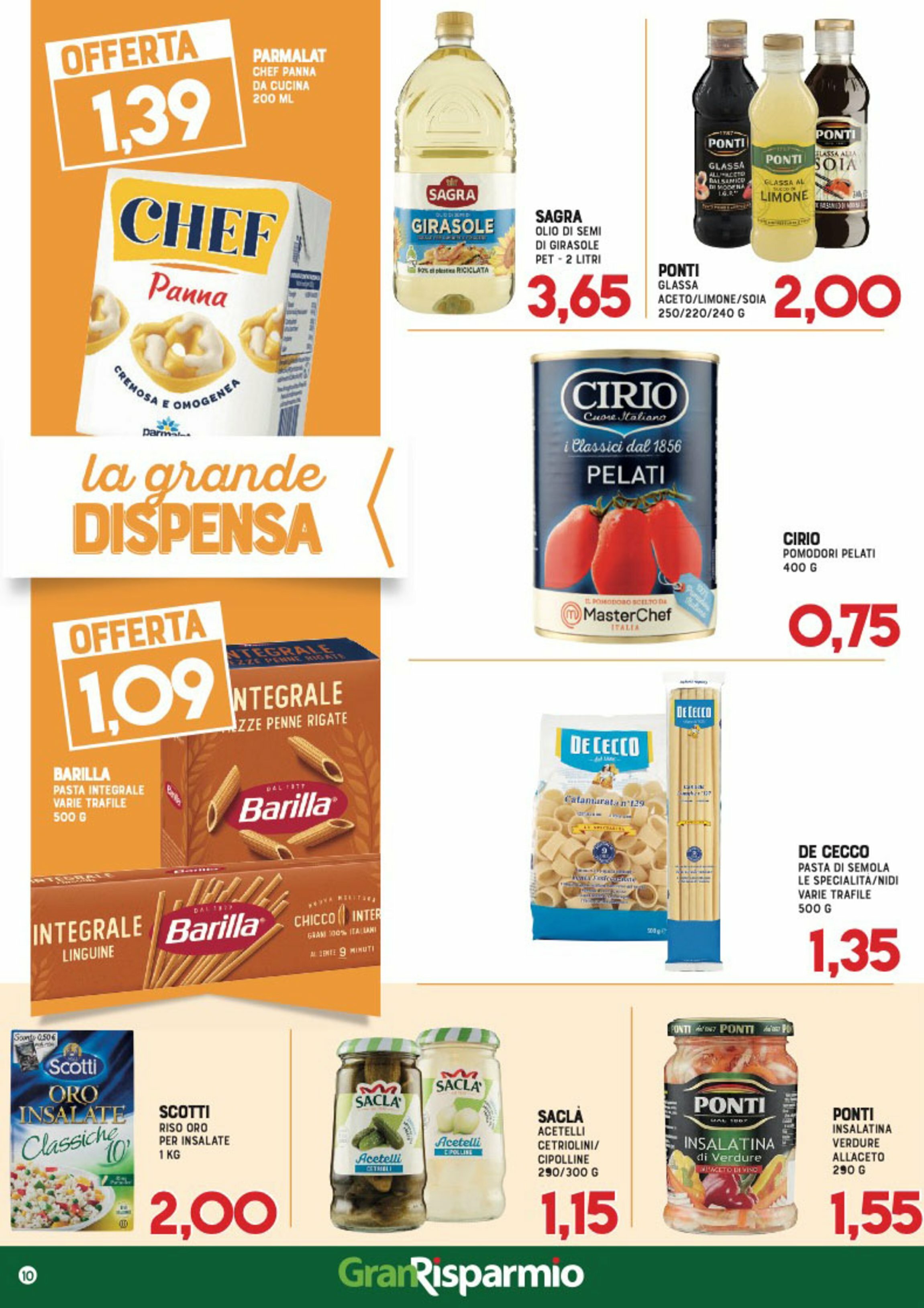 gran-risparmio - Volantino Gran Risparmio valido dal 27/08 al 07/09 - page: 10