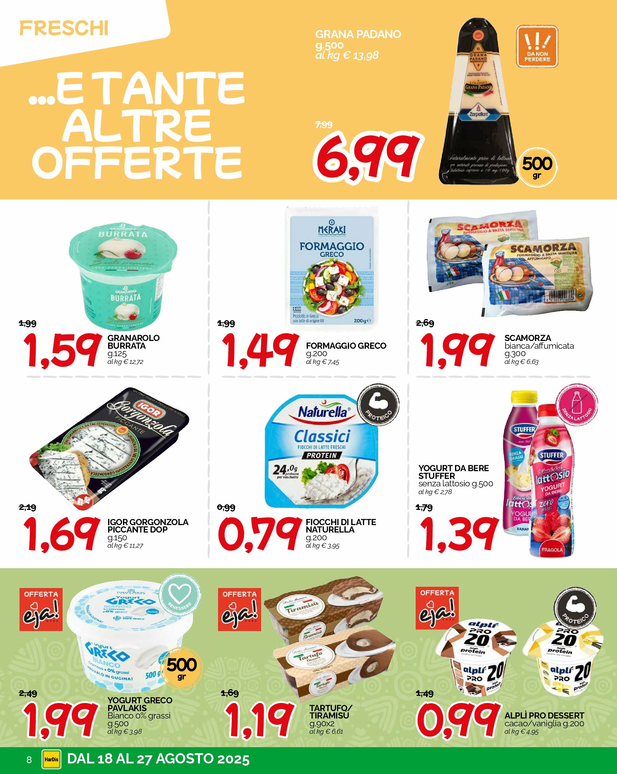 hardis - Volantino Hardis valido dal 18/08 al 27/08 - page: 8