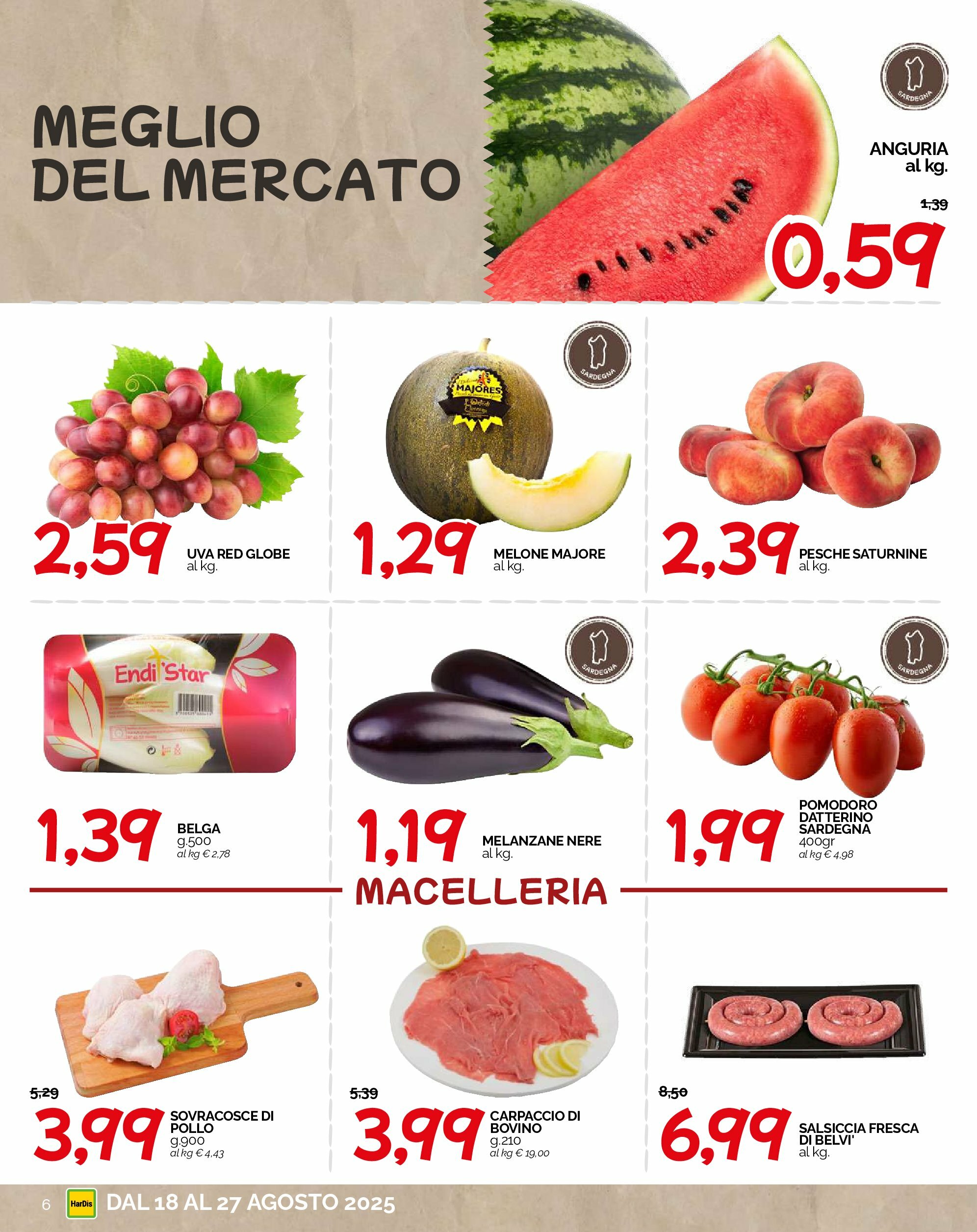 hardis - Volantino Hardis valido dal 18/08 al 27/08 - page: 6