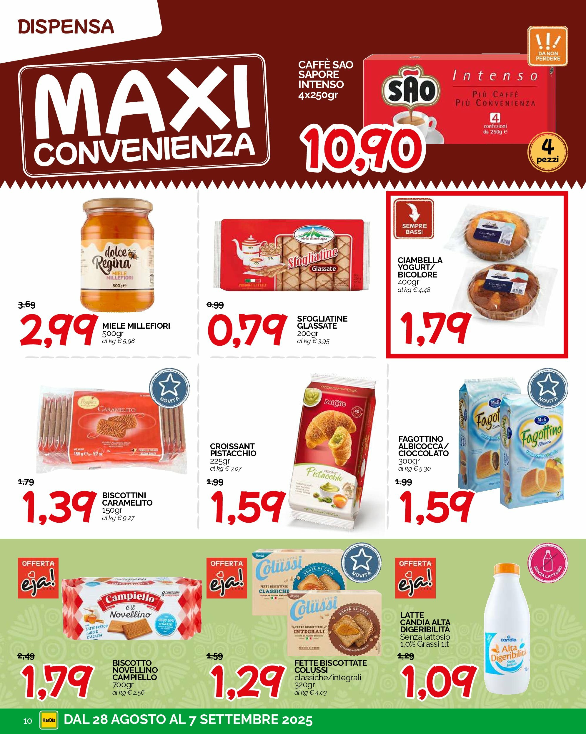 hardis - Volantino Hardis valido dal 28/08 al 07/09 - page: 10