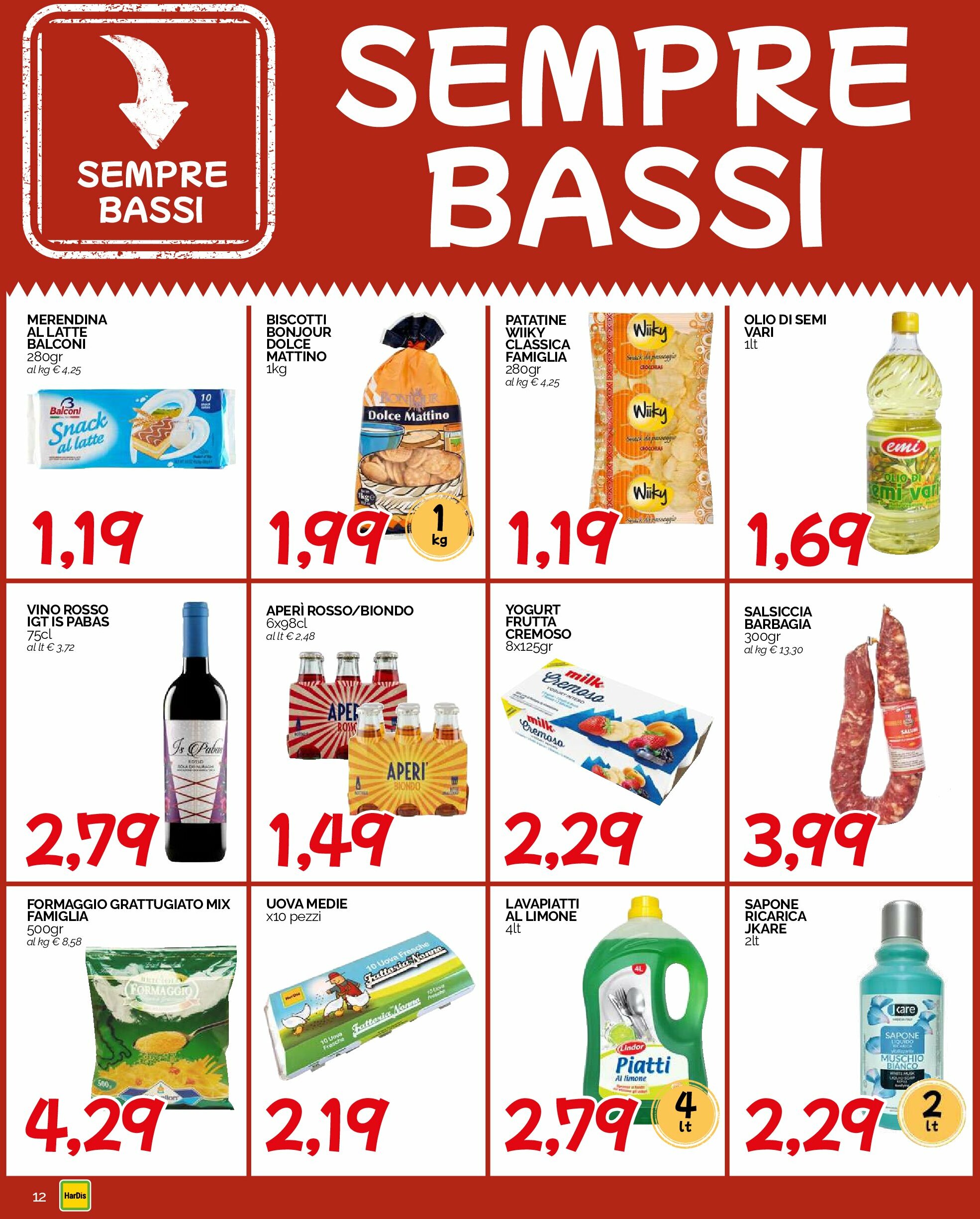 hardis - Volantino Hardis valido dal 28/08 al 07/09 - page: 12