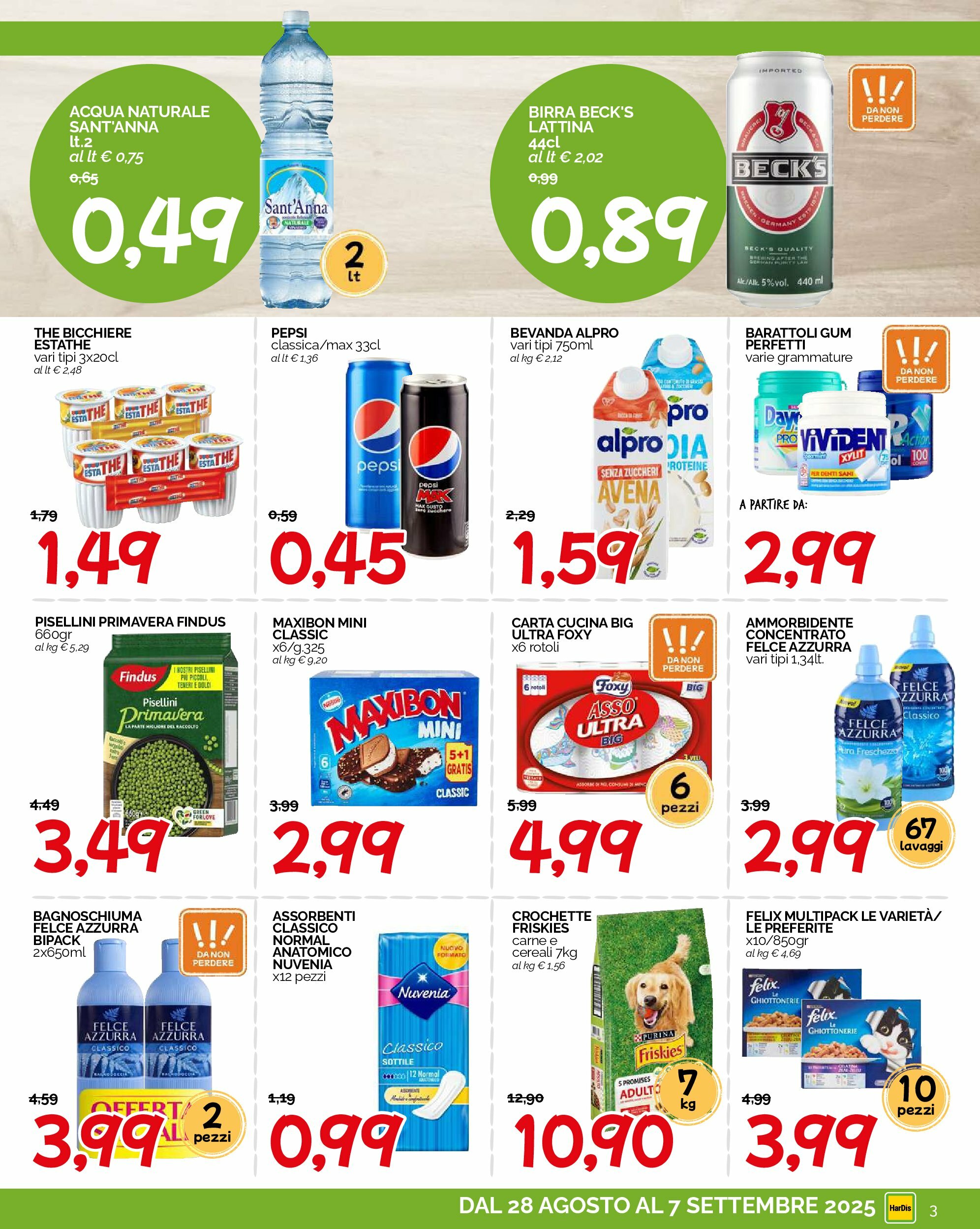 hardis - Volantino Hardis valido dal 28/08 al 07/09 - page: 3