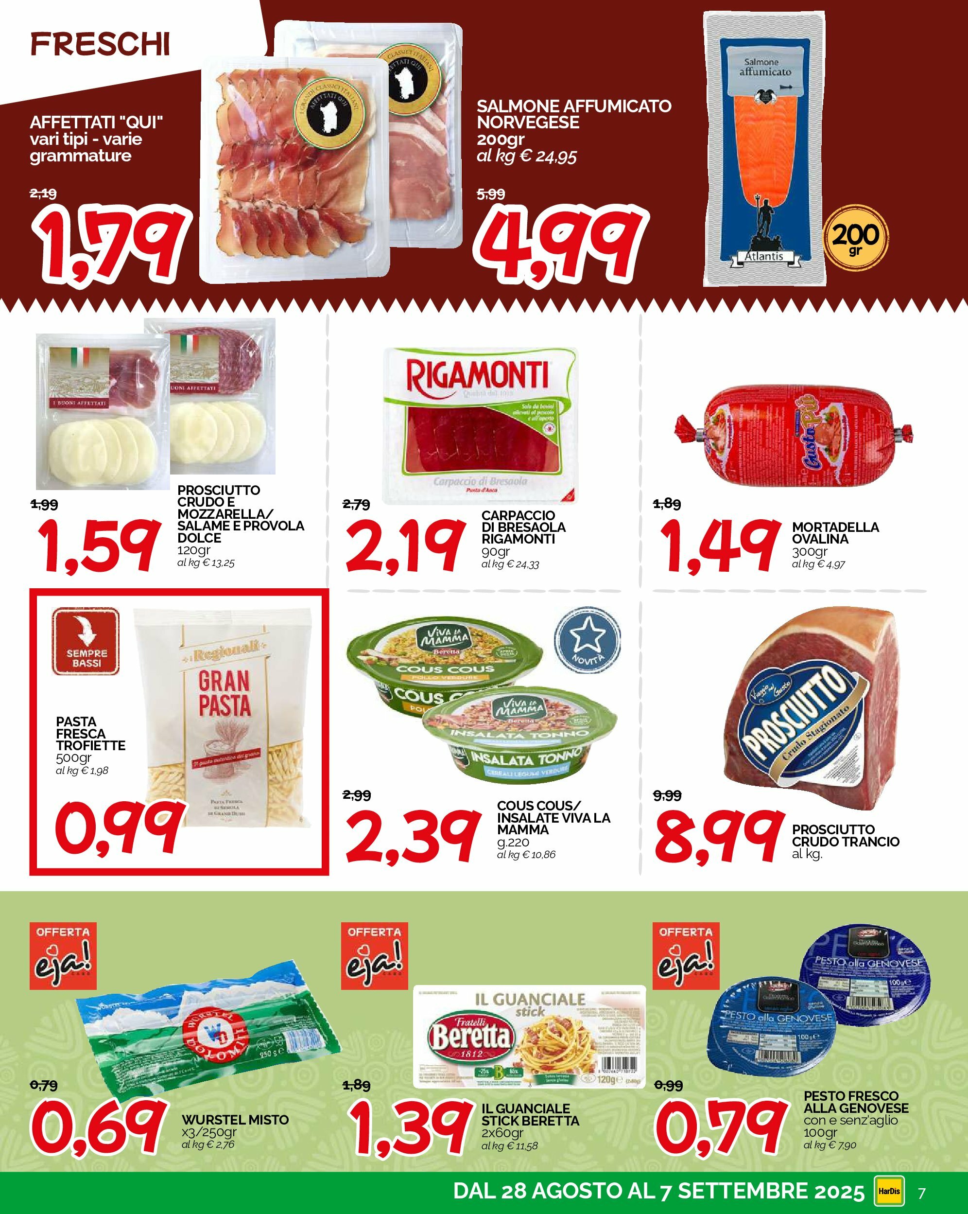 hardis - Volantino Hardis valido dal 28/08 al 07/09 - page: 7