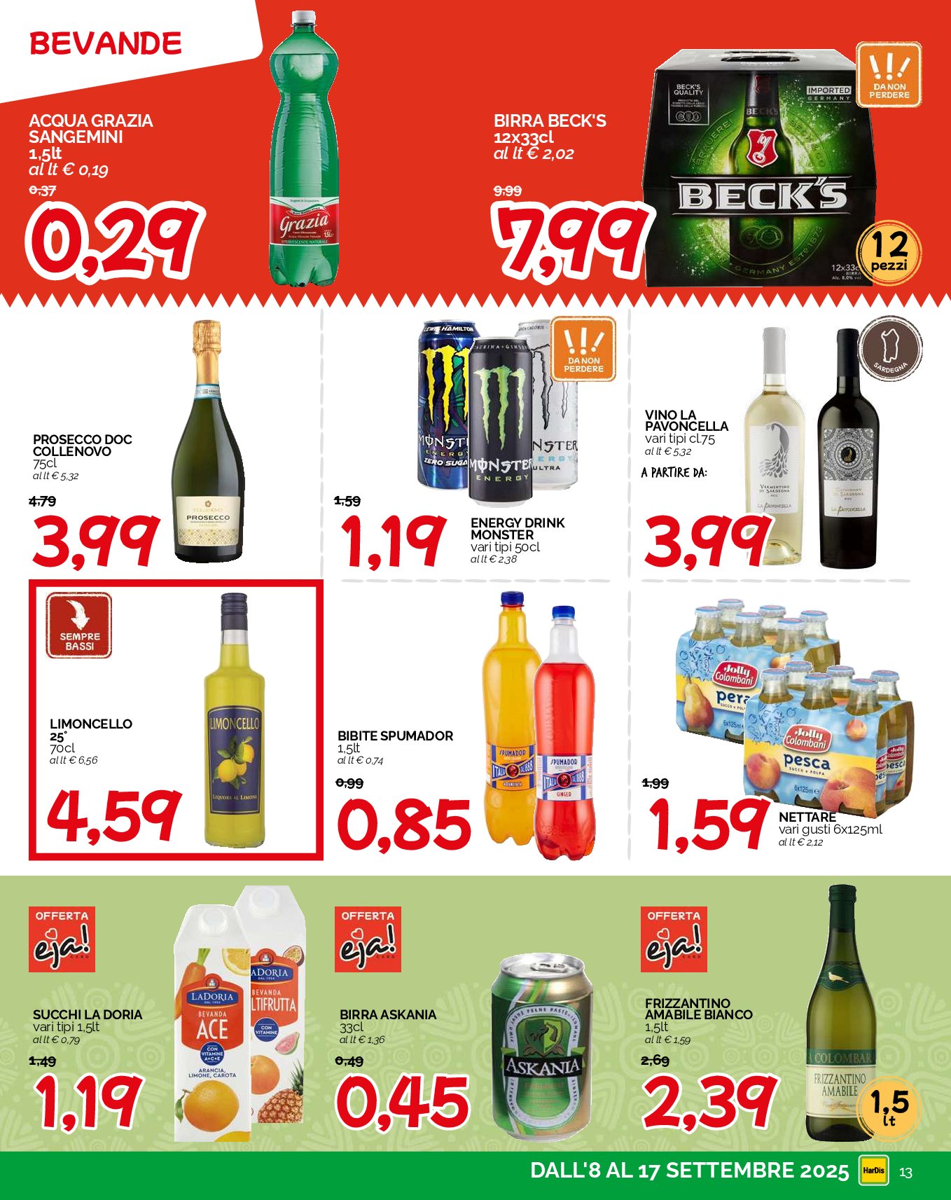 hardis - Volantino Hardis valido dal 08/09 al 17/09 - page: 13