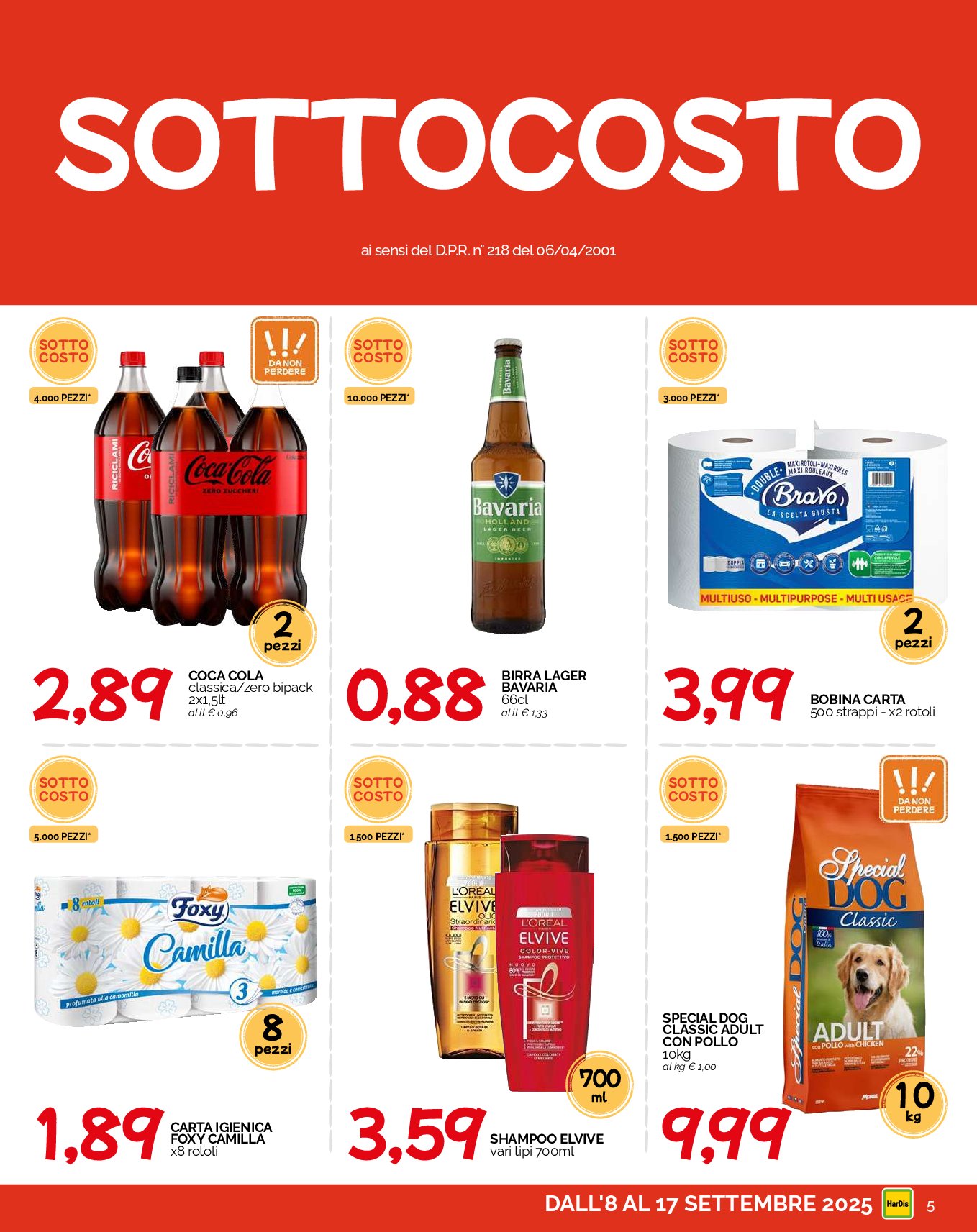 hardis - Volantino Hardis valido dal 08/09 al 17/09 - page: 5