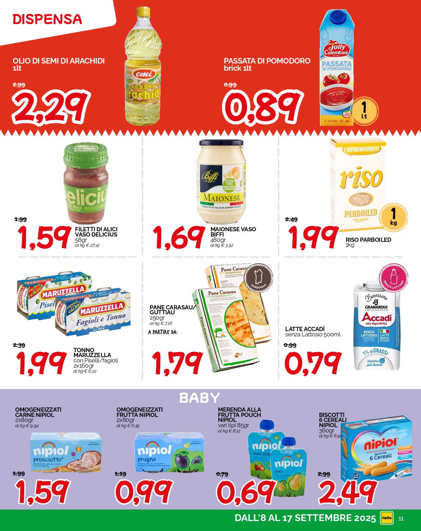 hardis - Volantino Hardis valido dal 08/09 al 17/09 - page: 11